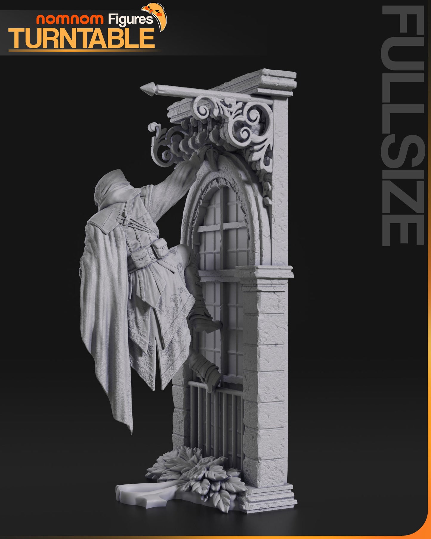 Ezio Auditore da Firenze | Resin Model or Bust Kit | DIY Assassin's Creed Master Assassin