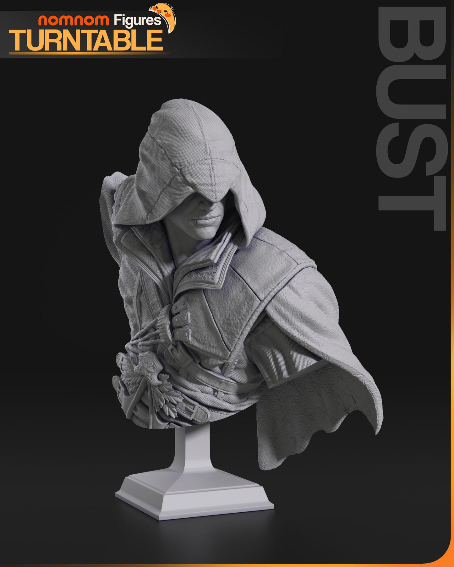 Ezio Auditore da Firenze | Resin Model or Bust Kit | DIY Assassin's Creed Master Assassin