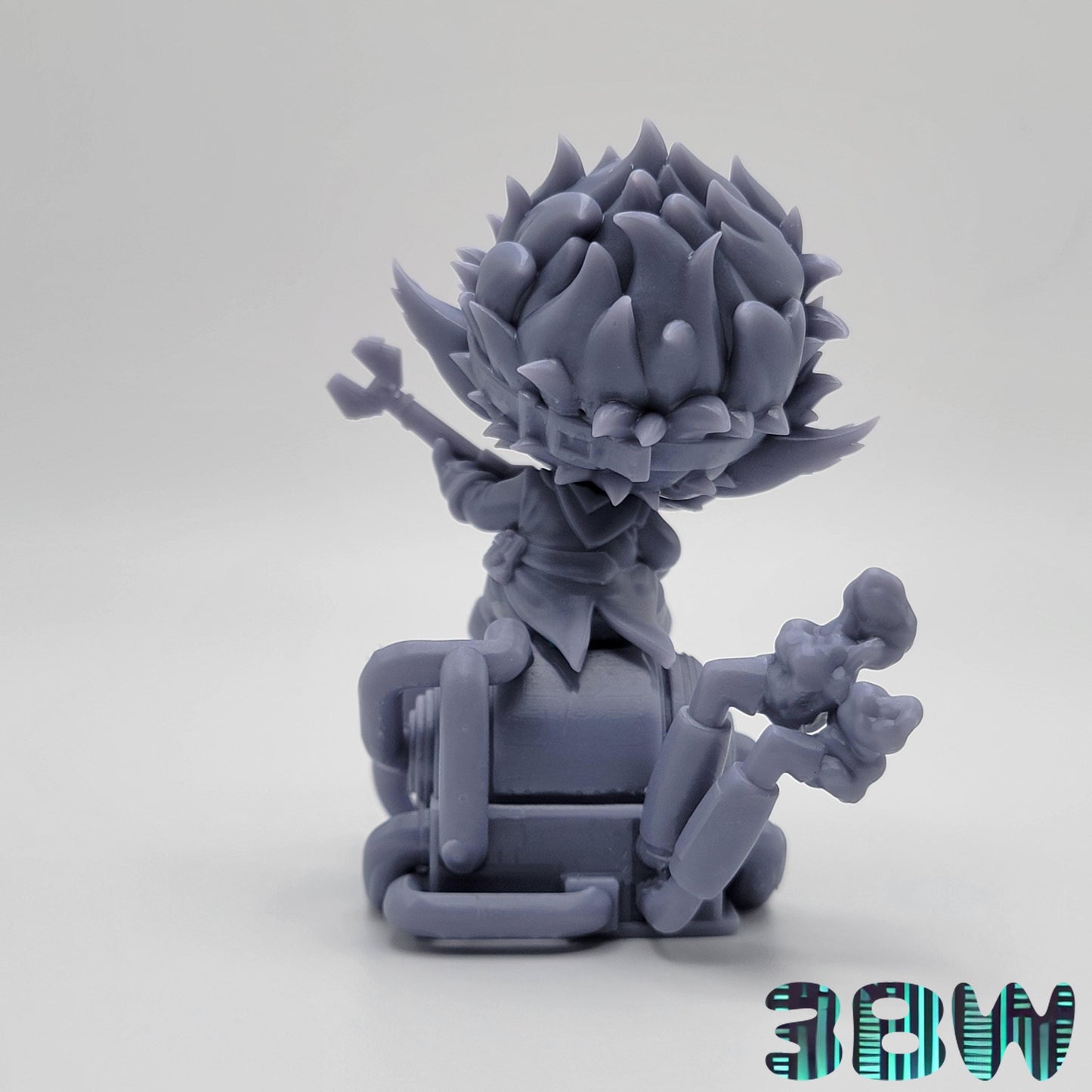 Chibi Heimerdinger | 3-Inch Resin Model Kit | Arcane League of Legends Inventor