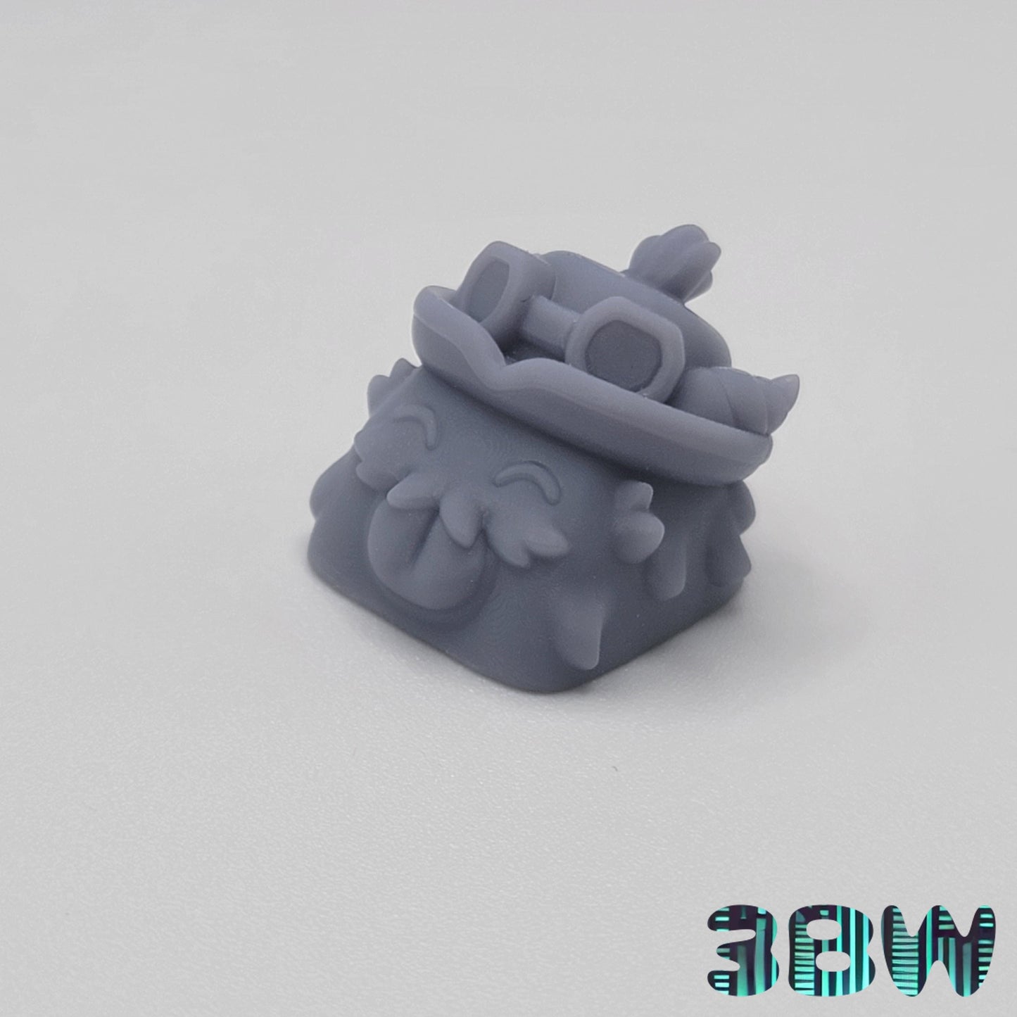 Poros Keycap Set | Unpainted Resin Artisan Caps | Cherry MX | League of Legends | Cute Gaming Keycaps