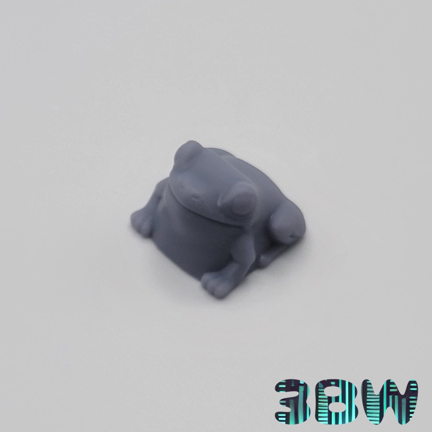 Chibi Animal Keycap Set | Unpainted Resin Artisan Caps | Cherry MX | Frog, Duck, Cat, Shark, Monkey, Pig