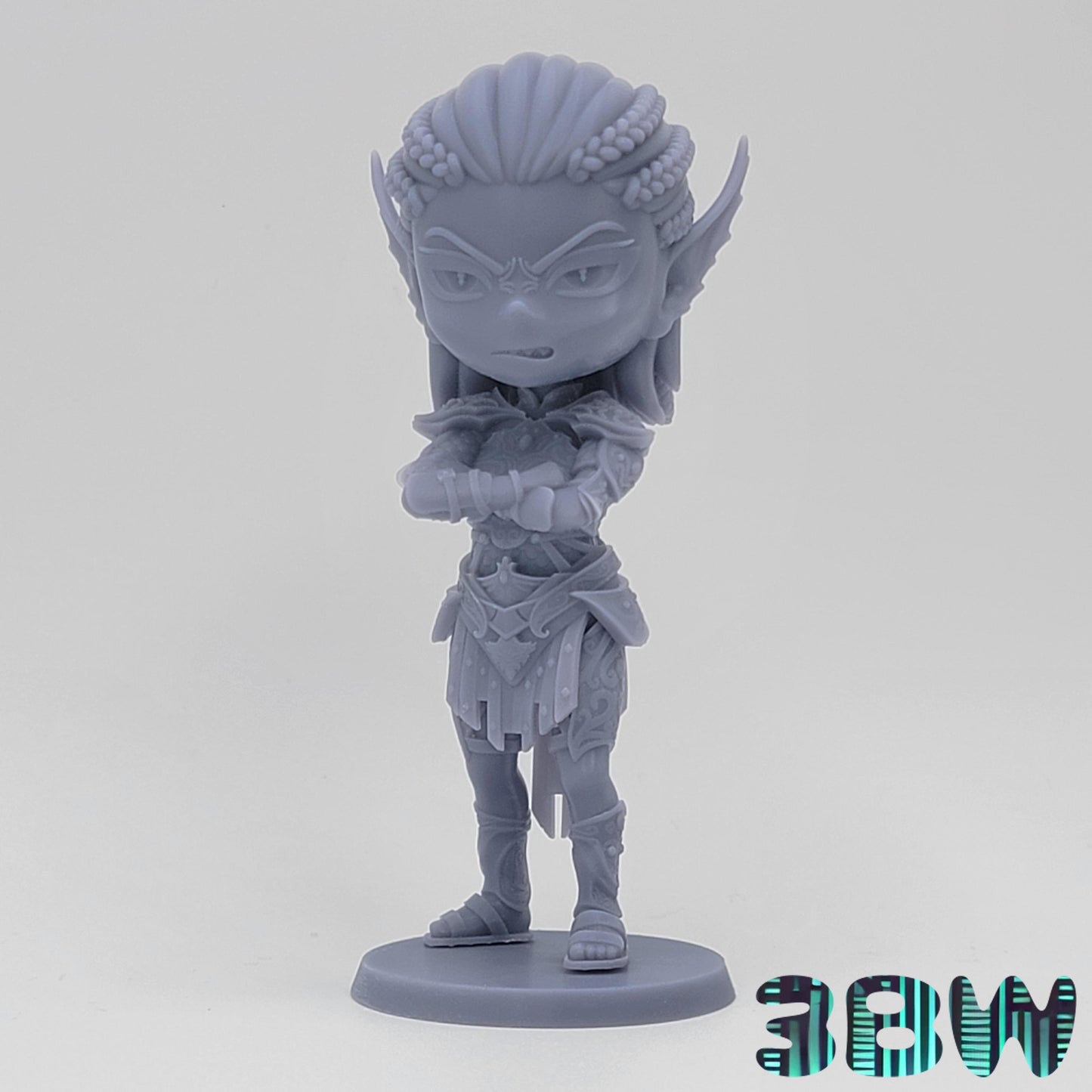Chibi Origin Companion Set | 4-Inch Resin Model Kits | BG3 Baldur’s Gate 6-Pack