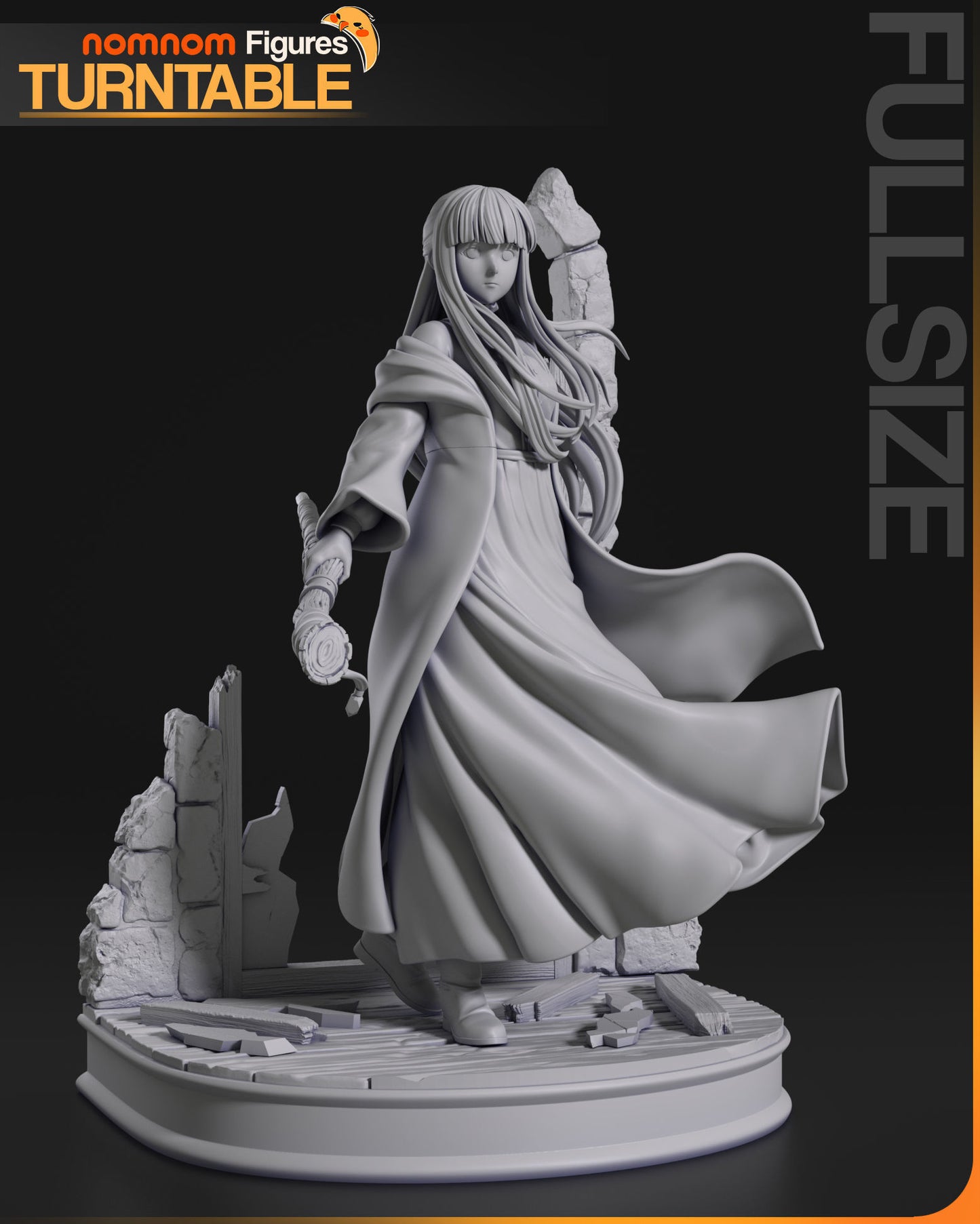 Fern | Resin Model or Bust Kit | DIY Frieren: Beyond Journey’s End Companion