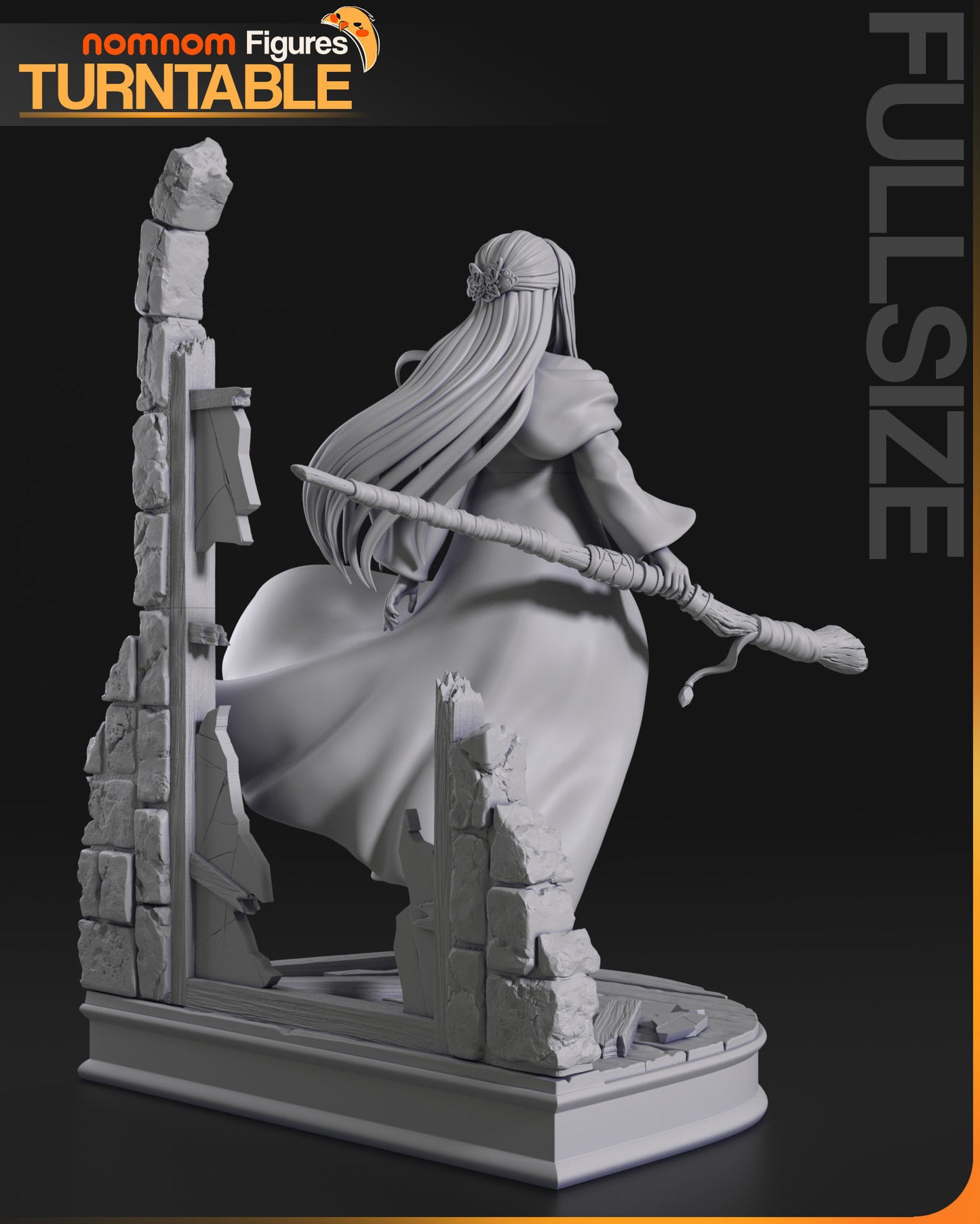 Fern | Resin Model or Bust Kit | DIY Frieren: Beyond Journey’s End Companion