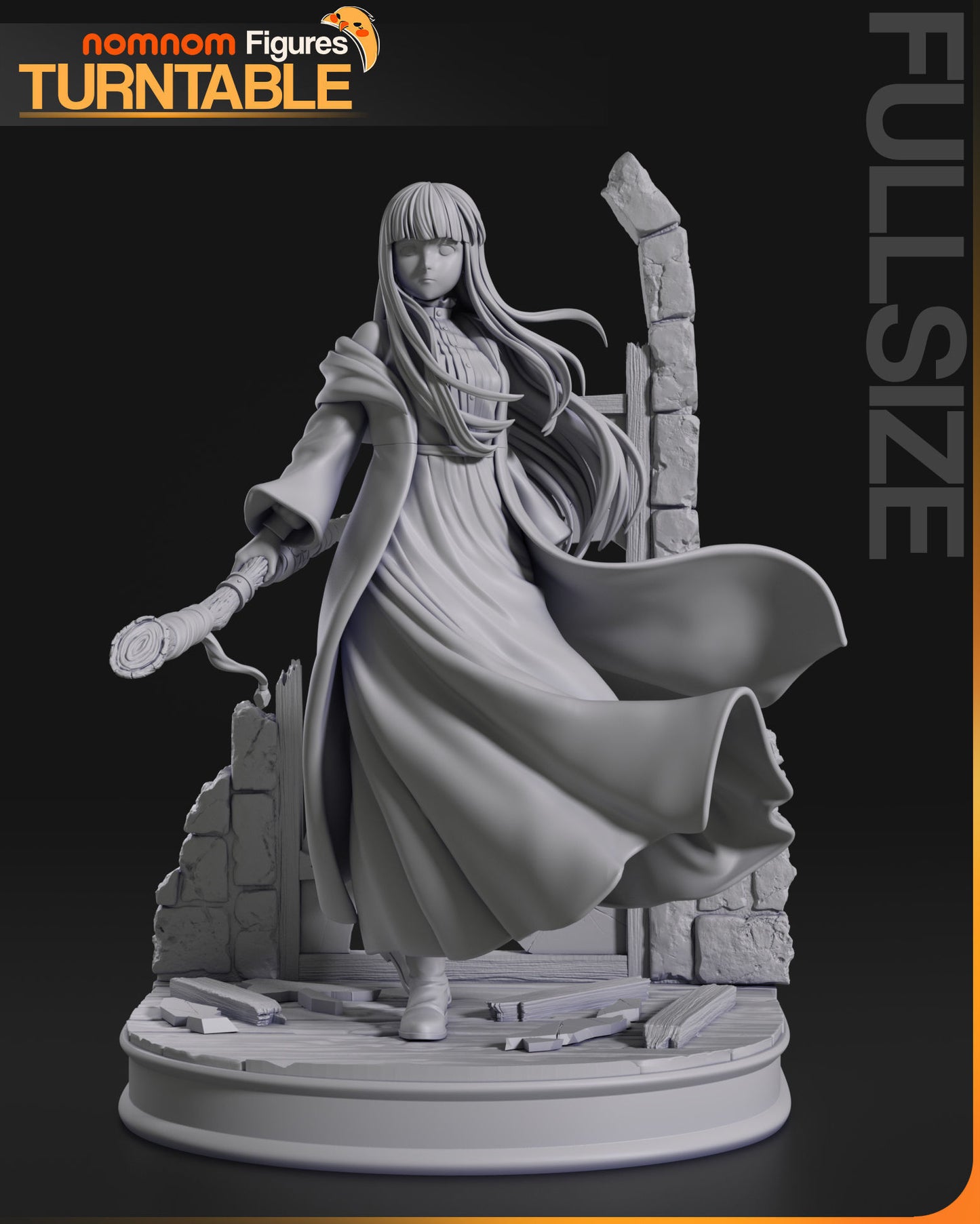 Fern | Resin Model or Bust Kit | DIY Frieren: Beyond Journey’s End Companion
