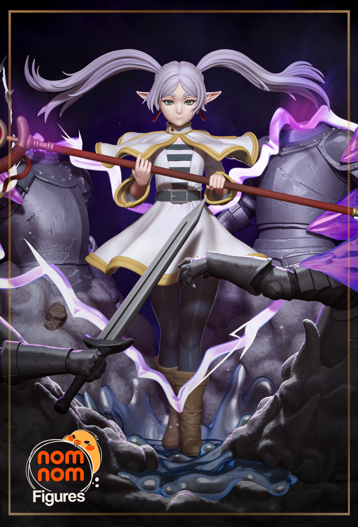 Frieren | Resin Model or Bust Kit | DIY Frieren: Beyond Journey’s End Legendary Sorceress