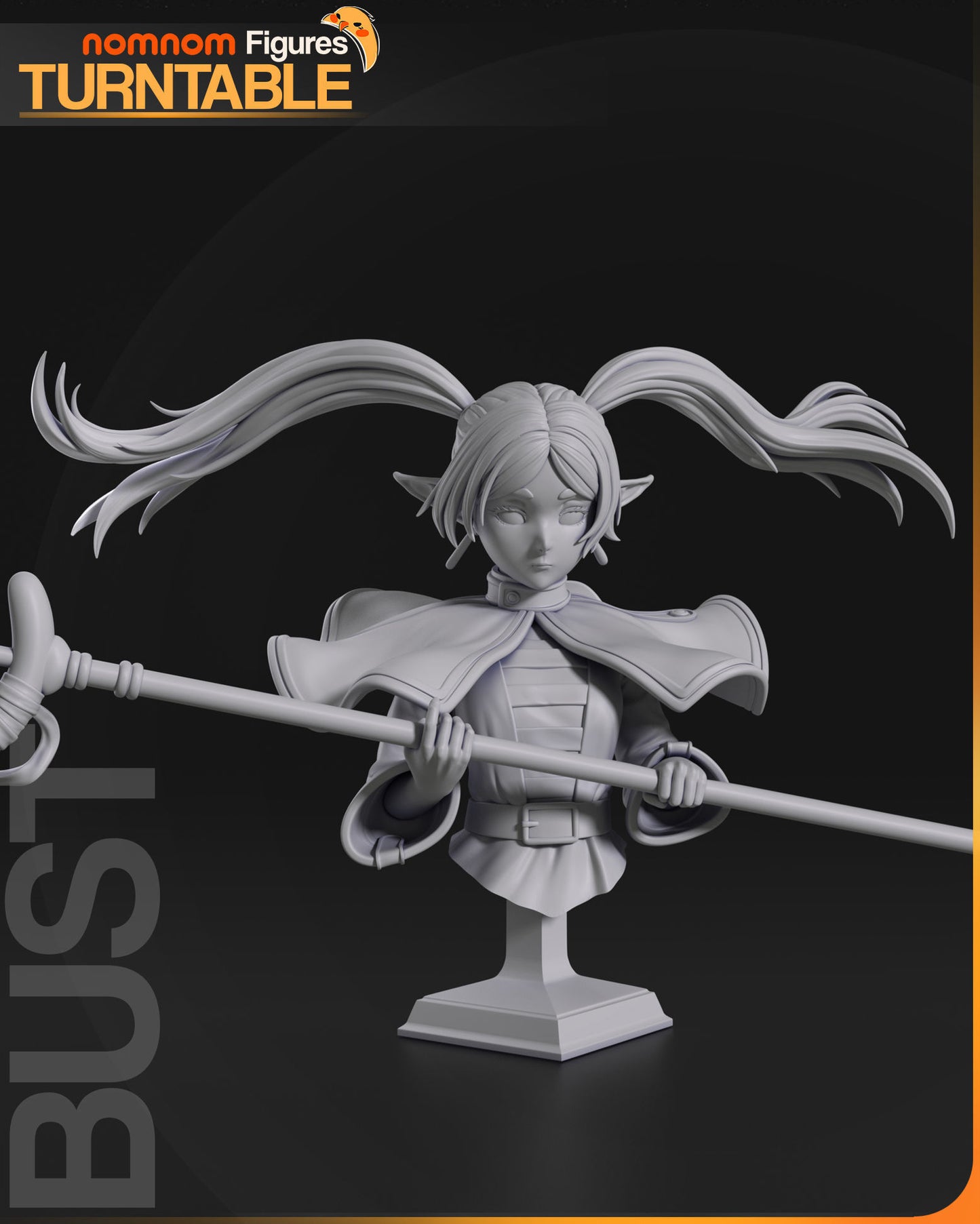 Frieren | Resin Model or Bust Kit | DIY Frieren: Beyond Journey’s End Legendary Sorceress