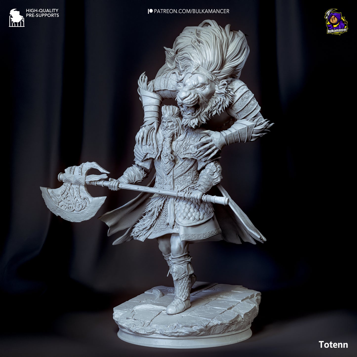 Godfrey | 13.5-Inch Resin Model Kit | Elden Ring - First Elden Lord