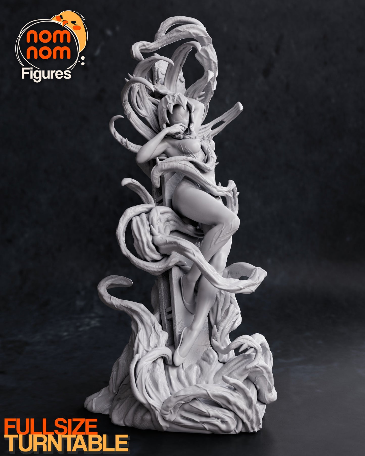 Gwenom | Resin Model or Bust Kit | DIY Spider-Verse Symbiote Anti-Hero