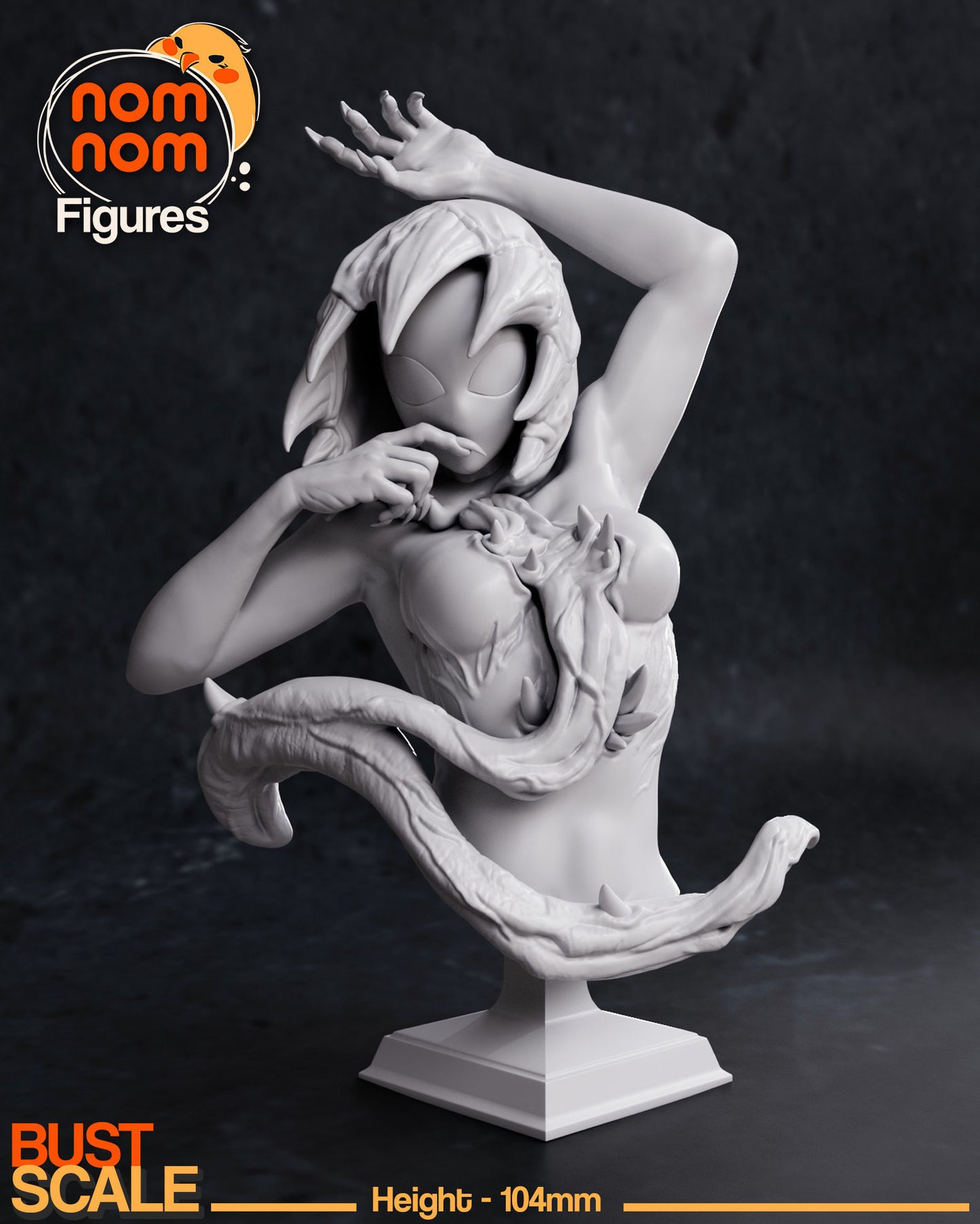 Gwenom | Resin Model or Bust Kit | DIY Spider-Verse Symbiote Anti-Hero