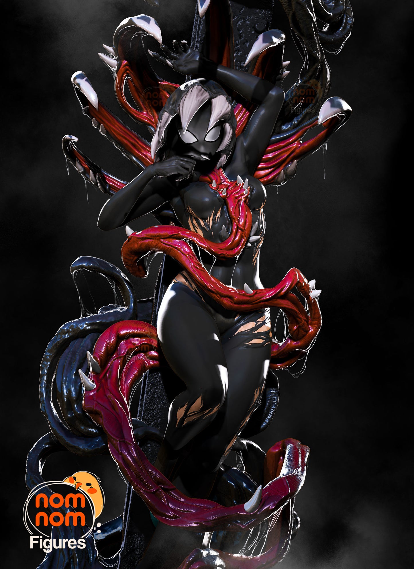 Gwenom | Resin Model or Bust Kit | DIY Spider-Verse Symbiote Anti-Hero