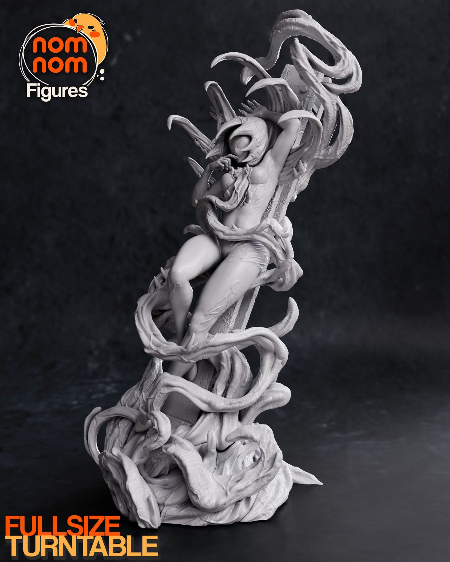 Gwenom | Resin Model or Bust Kit | DIY Spider-Verse Symbiote Anti-Hero