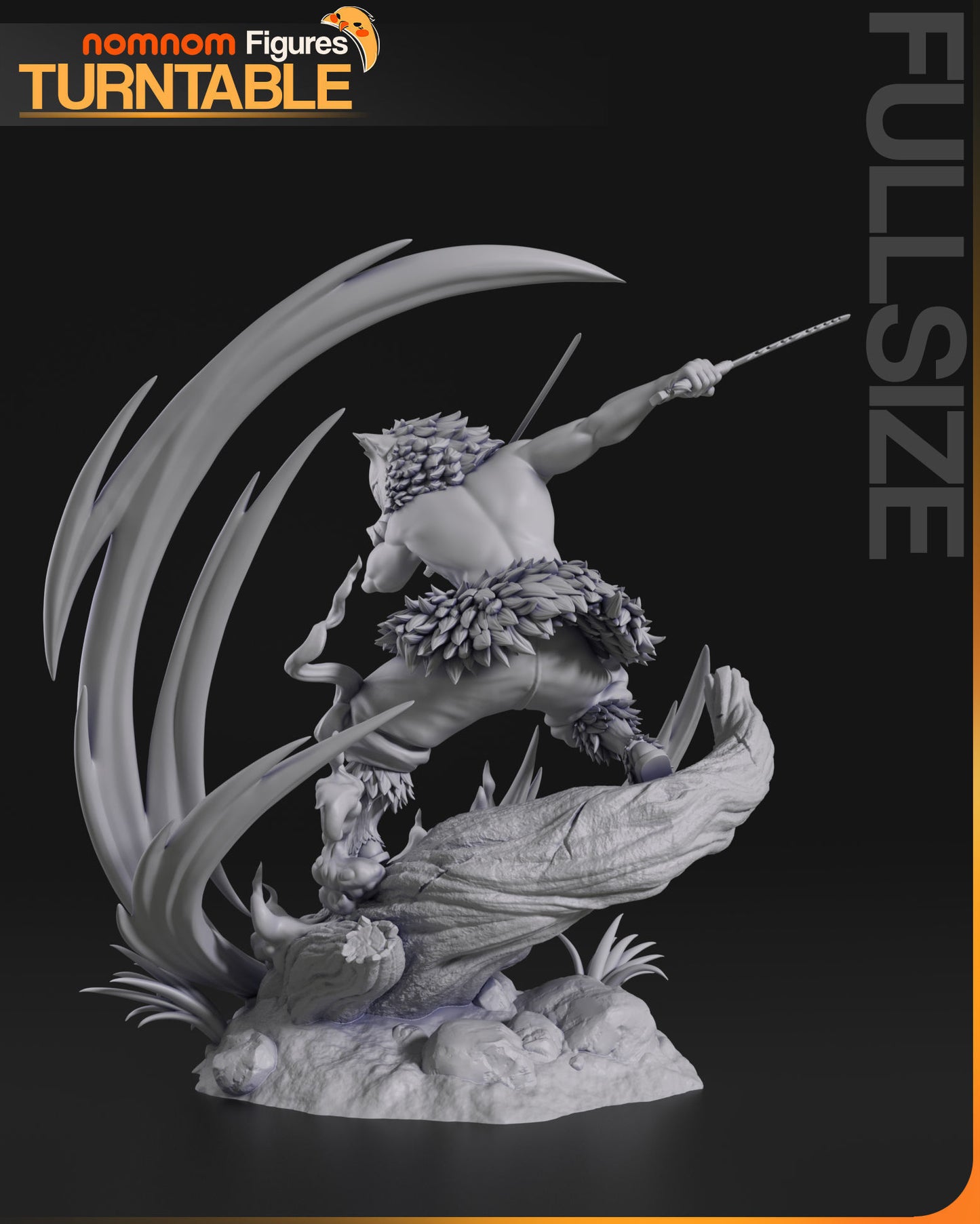 Inosuke Hashibira | Resin Model or Bust Kit | DIY Demon Slayer Beast Breather
