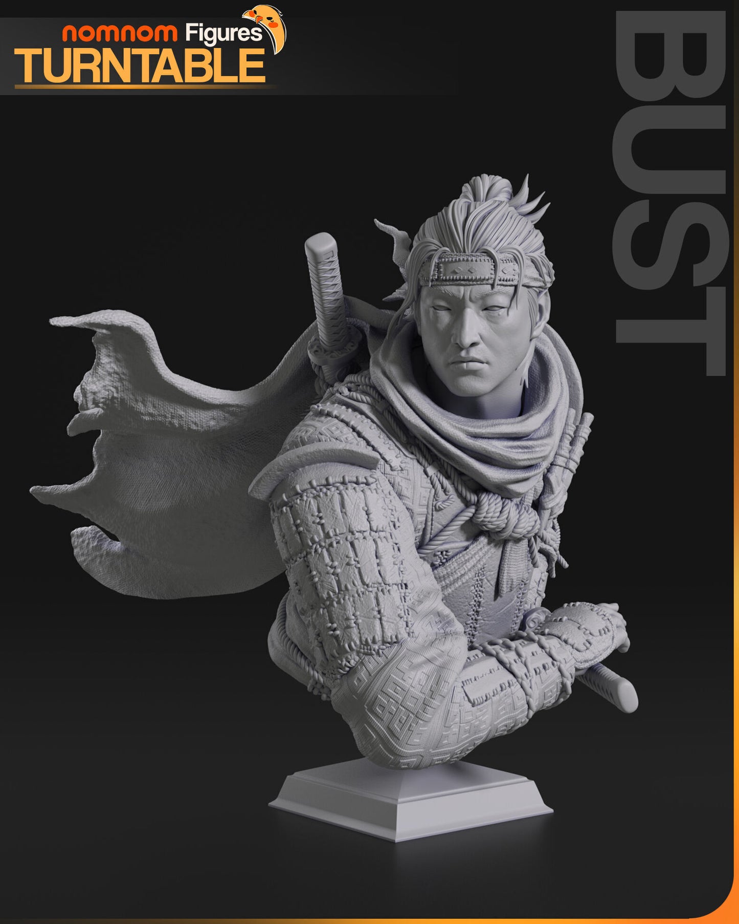 Jin Sakai | Resin Model or Bust Kit | DIY Ghost of Tsushima Samurai Hero