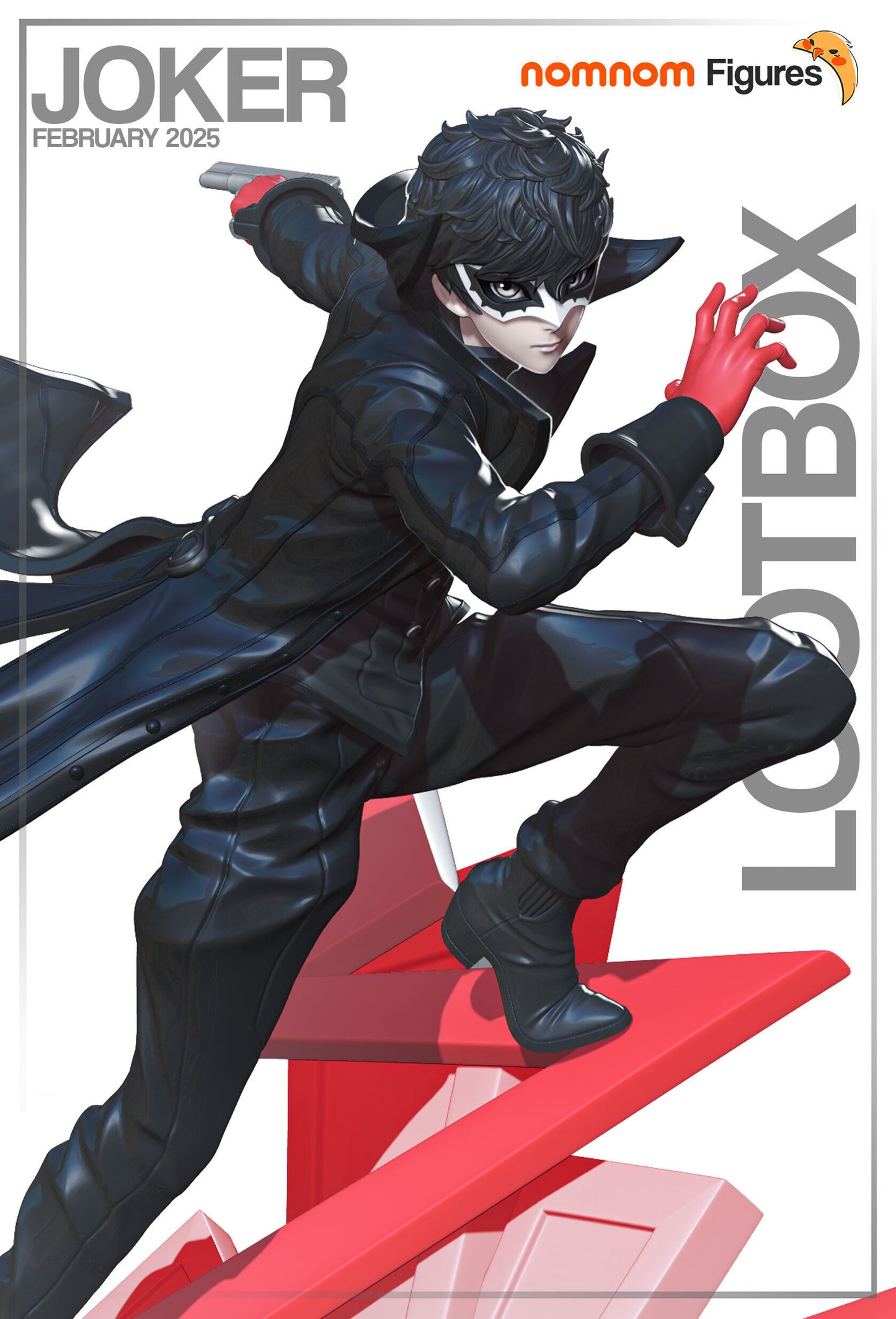 Joker | 7.5" Resin Model Kit | DIY Persona 5 Phantom Thief