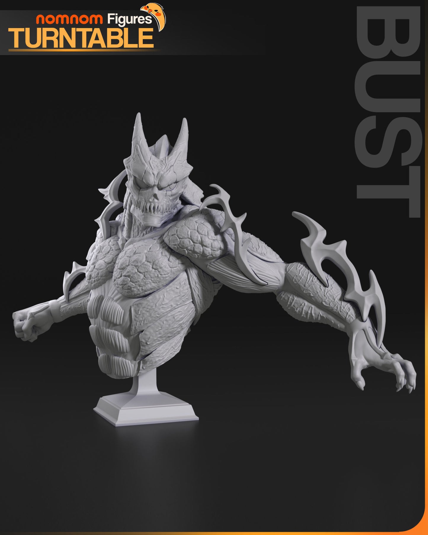 Kaiju No. 8 | Resin Model or Bust Kit | DIY Kaiju Slayer