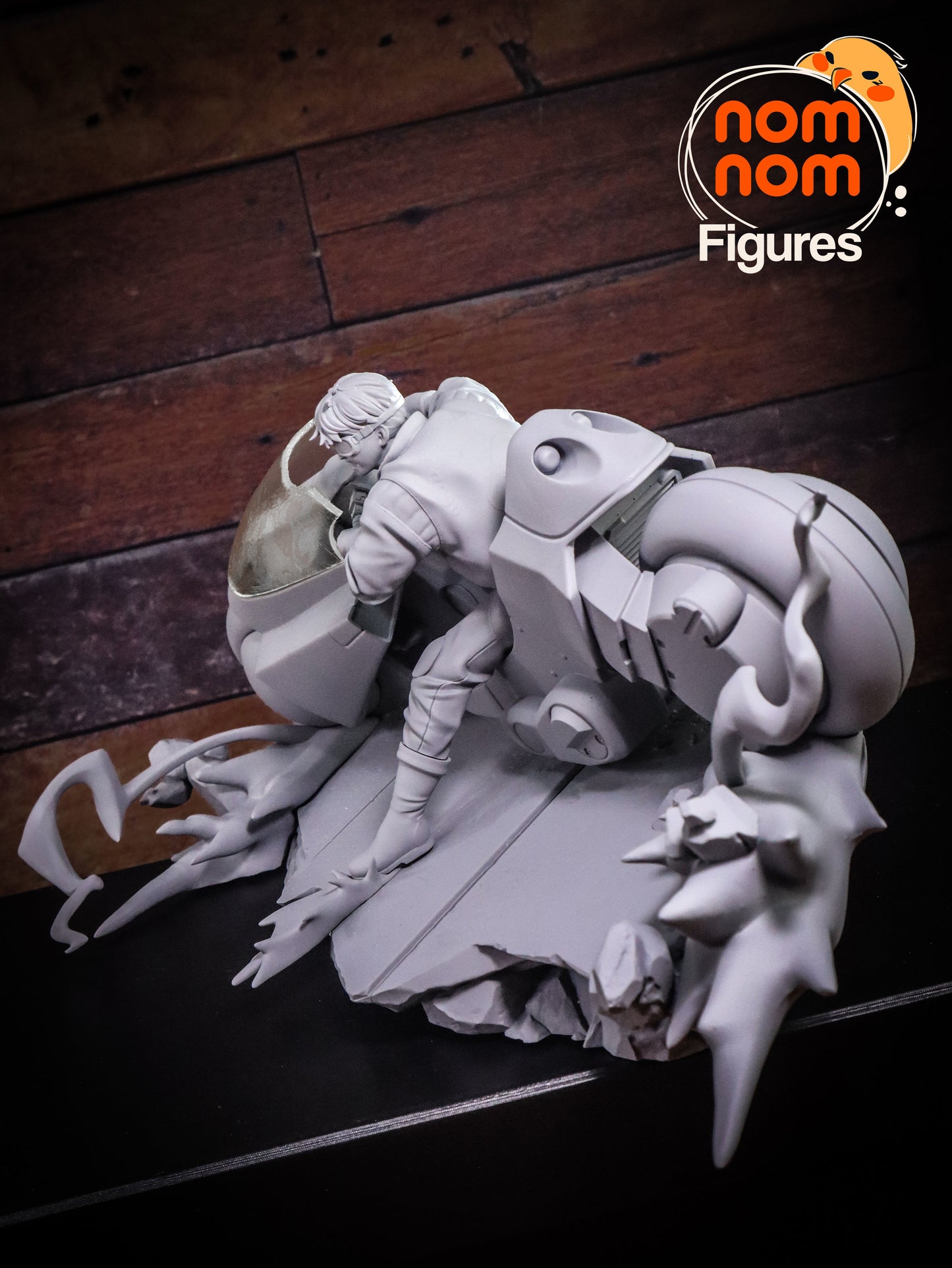 Kaneda | 6-Inch Resin Model Kit | DIY Akira Cyberpunk Biker Hero