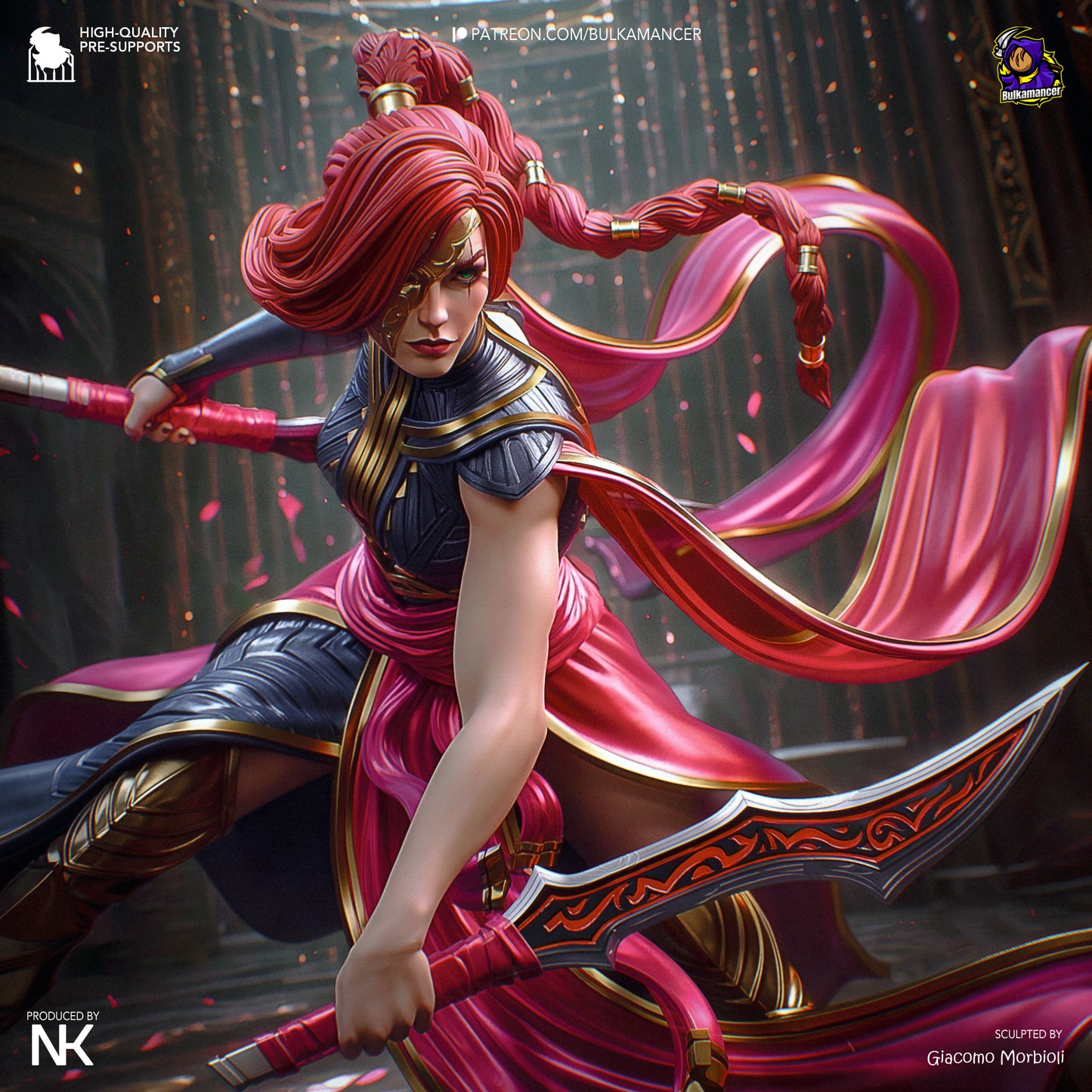 Katarina | 8-Inch Resin Model Kit | DIY League of Legends Sinister Assassin