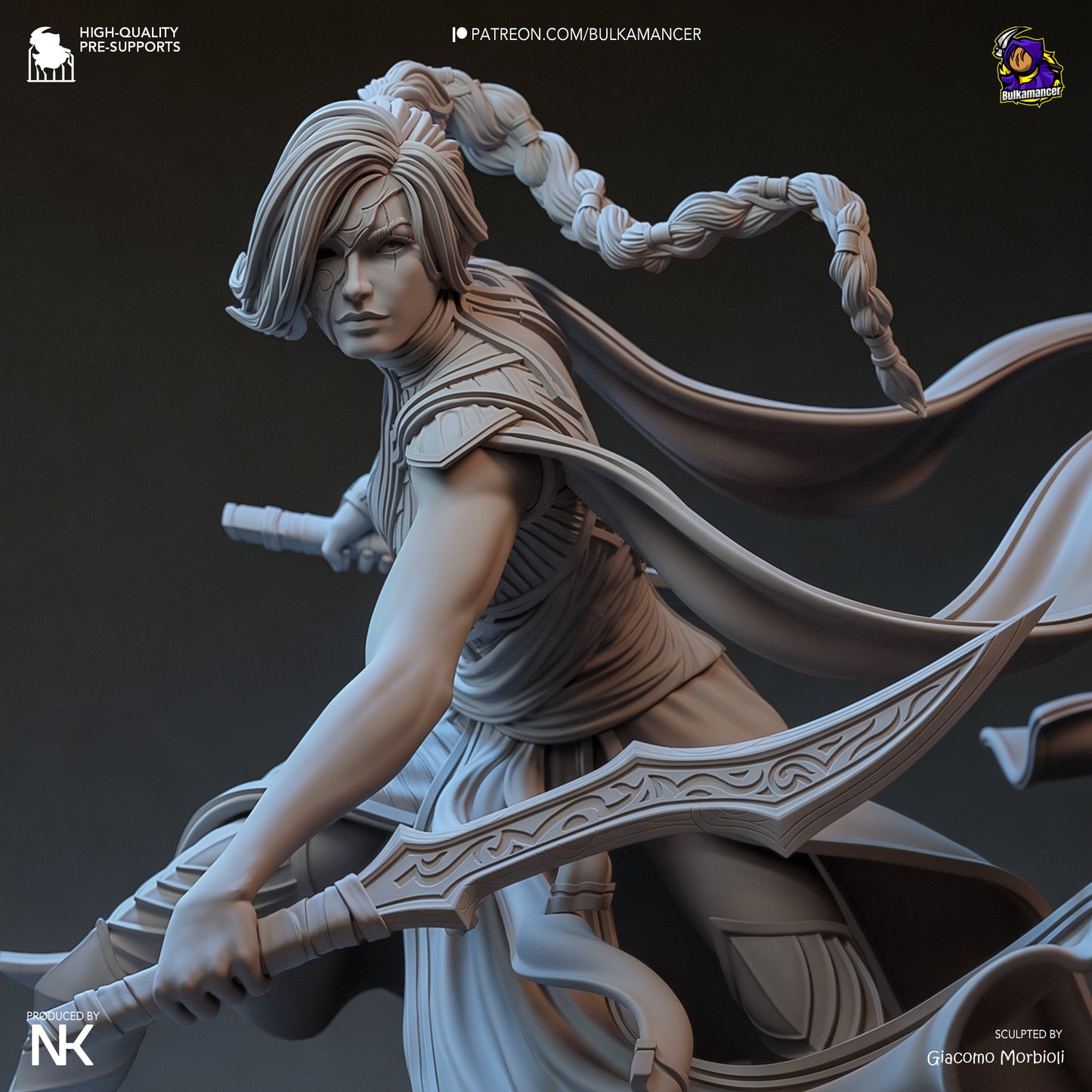 Katarina | 8-Inch Resin Model Kit | DIY League of Legends Sinister Assassin
