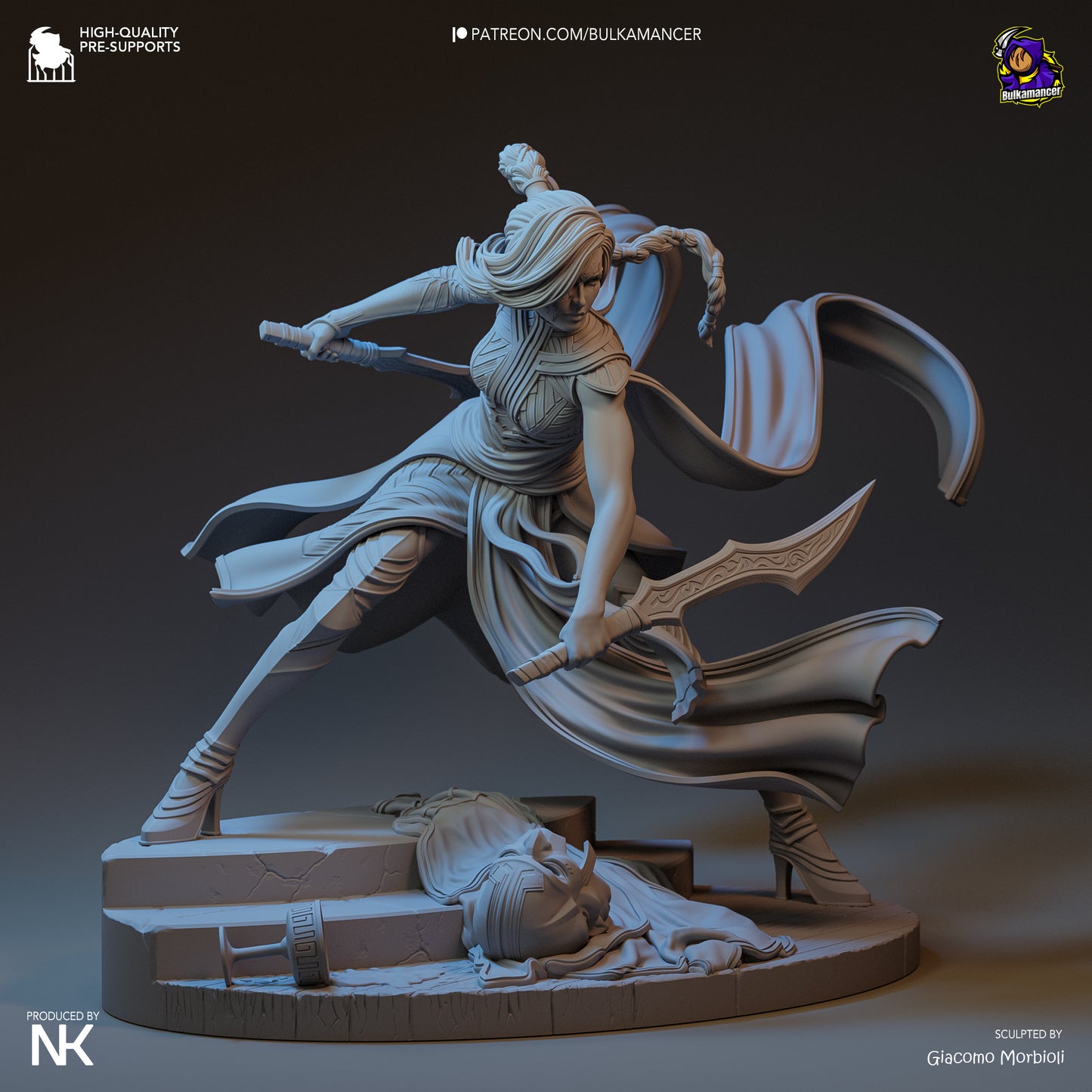 Katarina | 8-Inch Resin Model Kit | DIY League of Legends Sinister Assassin