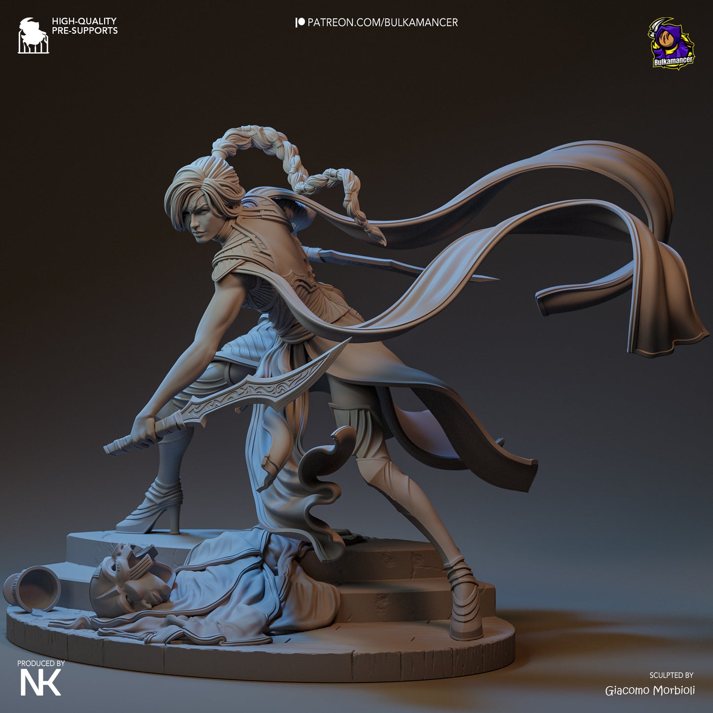 Katarina | 8-Inch Resin Model Kit | DIY League of Legends Sinister Assassin