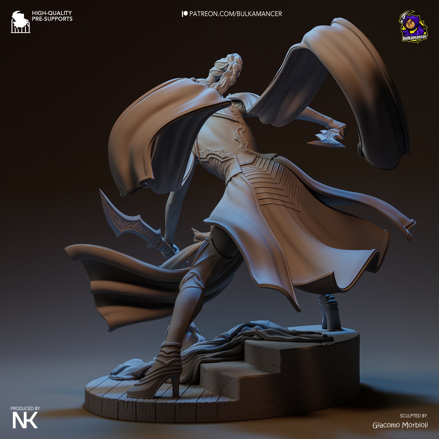 Katarina | 8-Inch Resin Model Kit | DIY League of Legends Sinister Assassin
