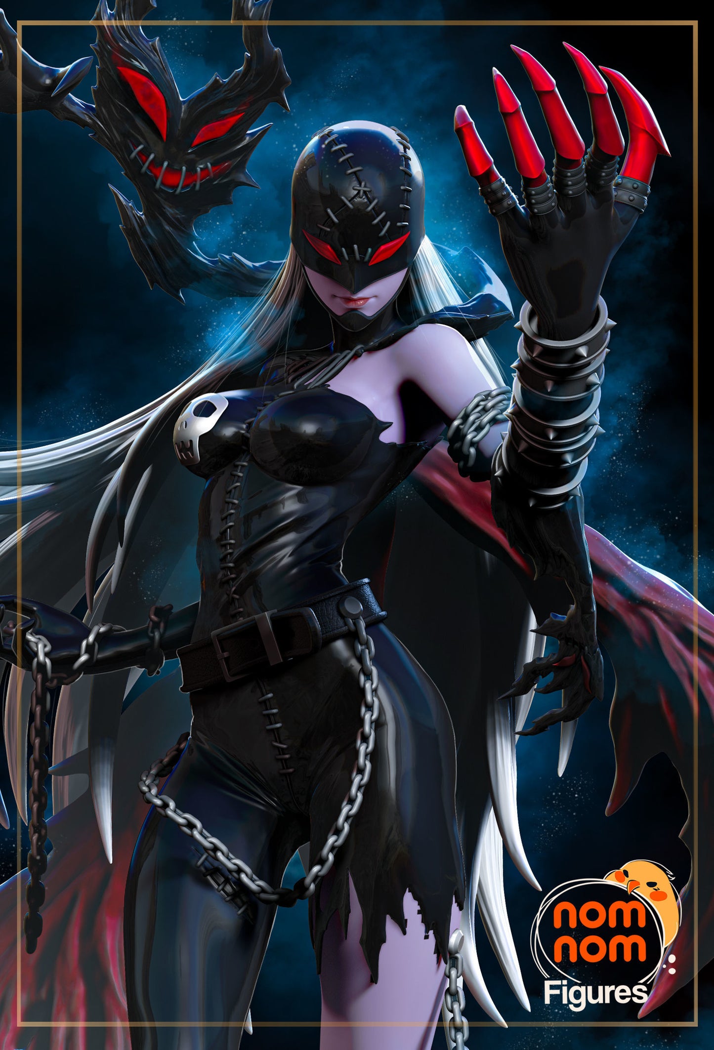 Lady Devimon | Resin Model or Bust Kit | DIY Digimon Dark Angel