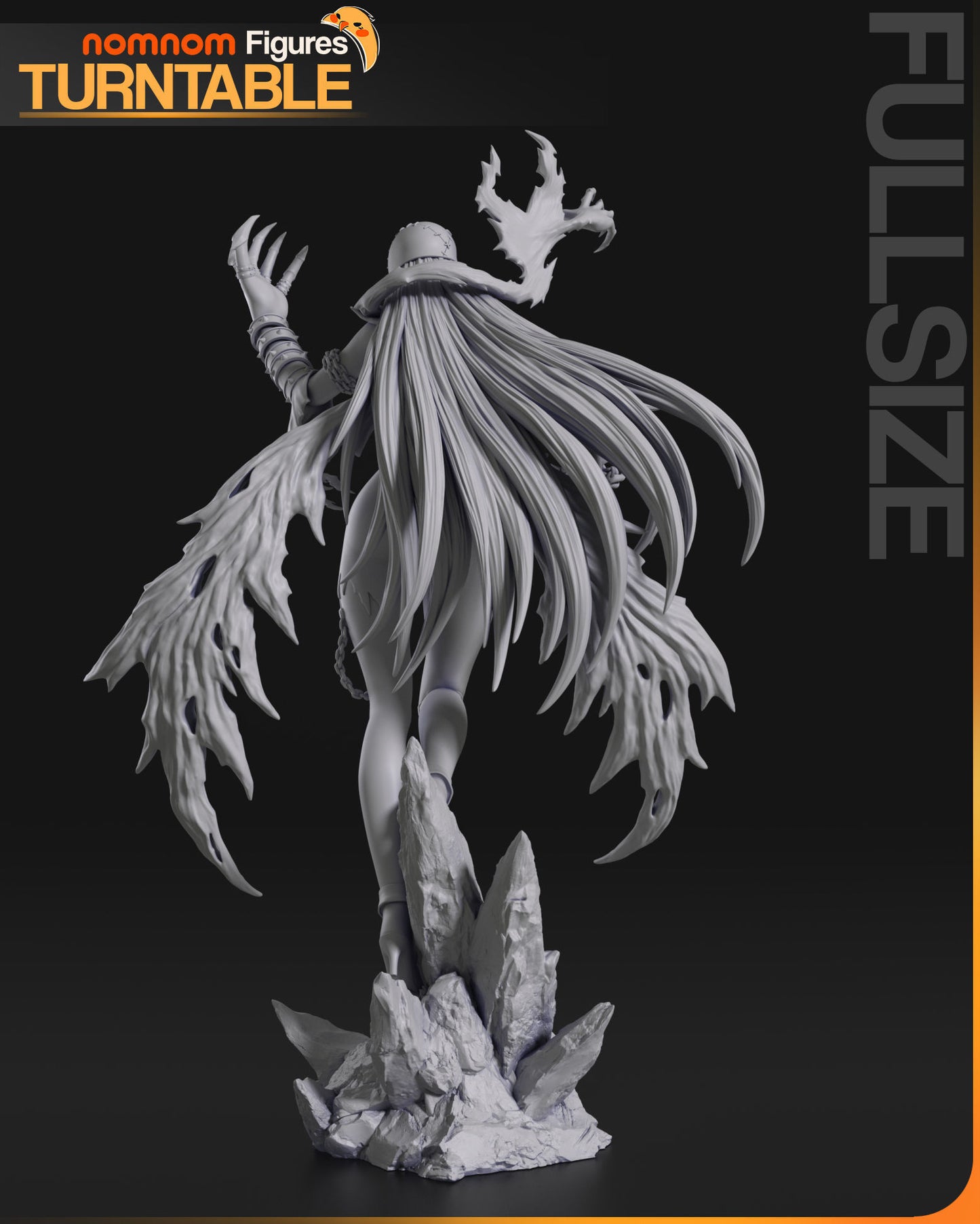 Lady Devimon | Resin Model or Bust Kit | DIY Digimon Dark Angel