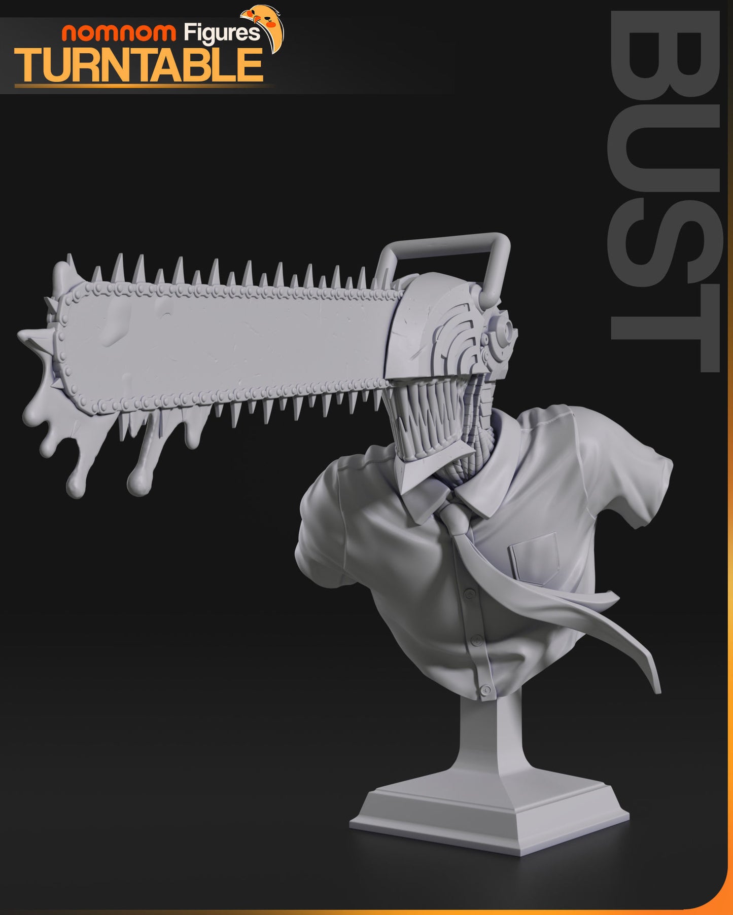 Makima and Denji | Resin Model or Bust Kit | DIY Chainsaw Man Power Duo