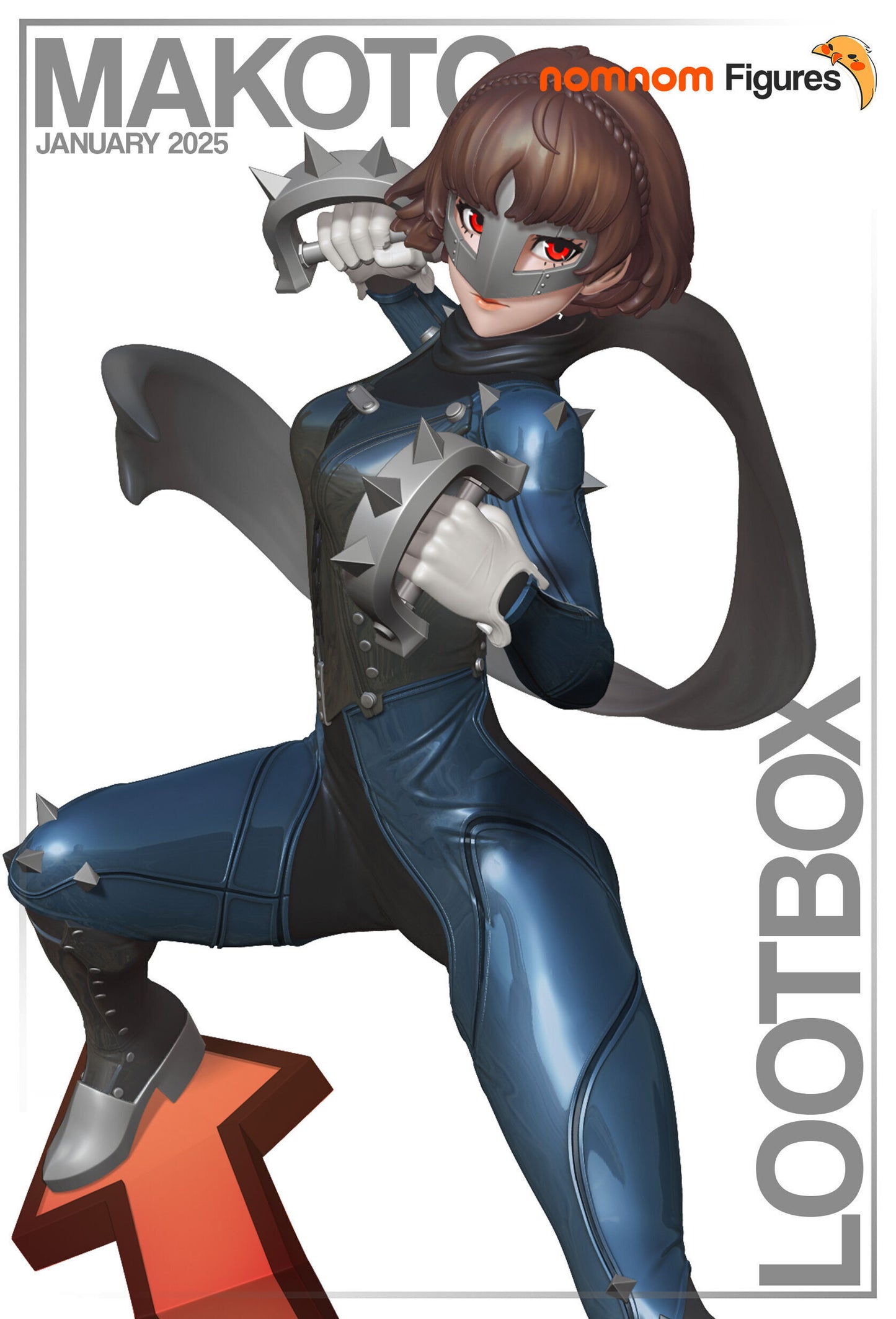 Makoto Nijima | 7-Inch Resin Model Kit | DIY Persona 5 Student Council President