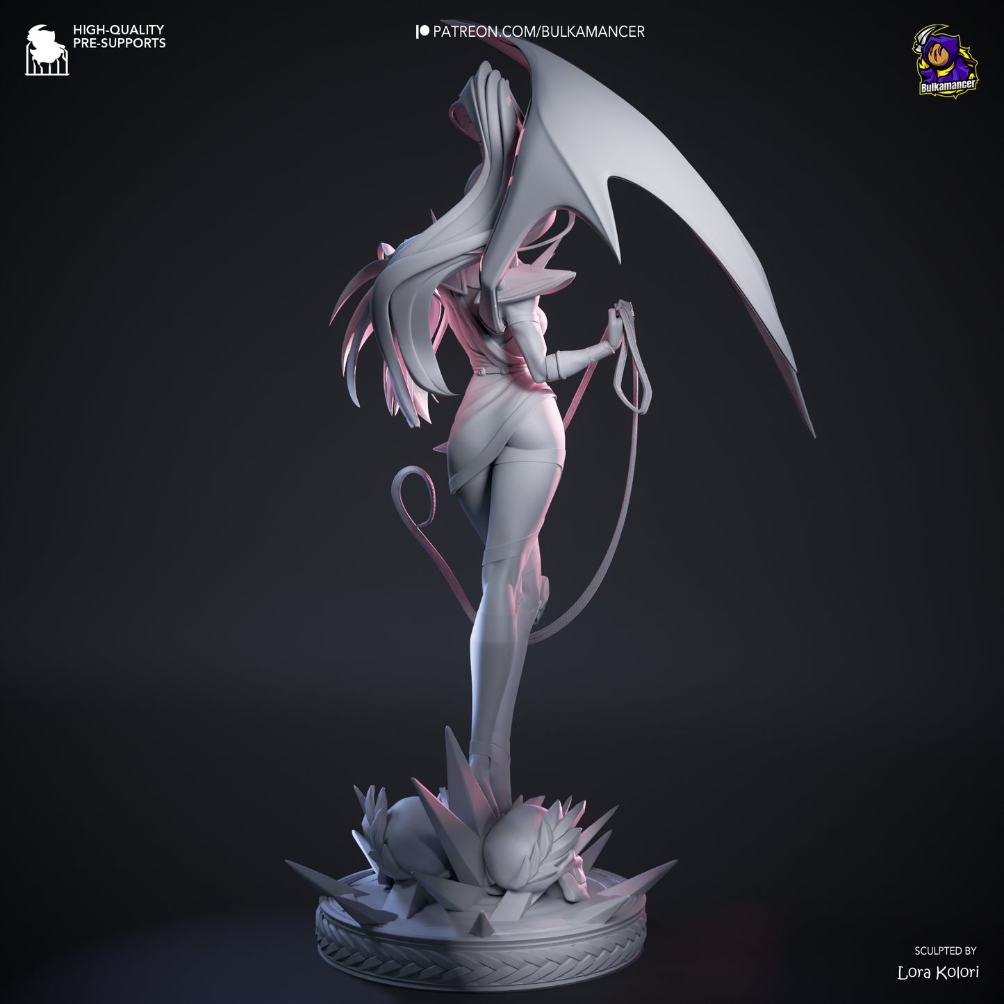 Megara | 13.5-Inch Resin Model Kit | DIY Hades Underworld Fury