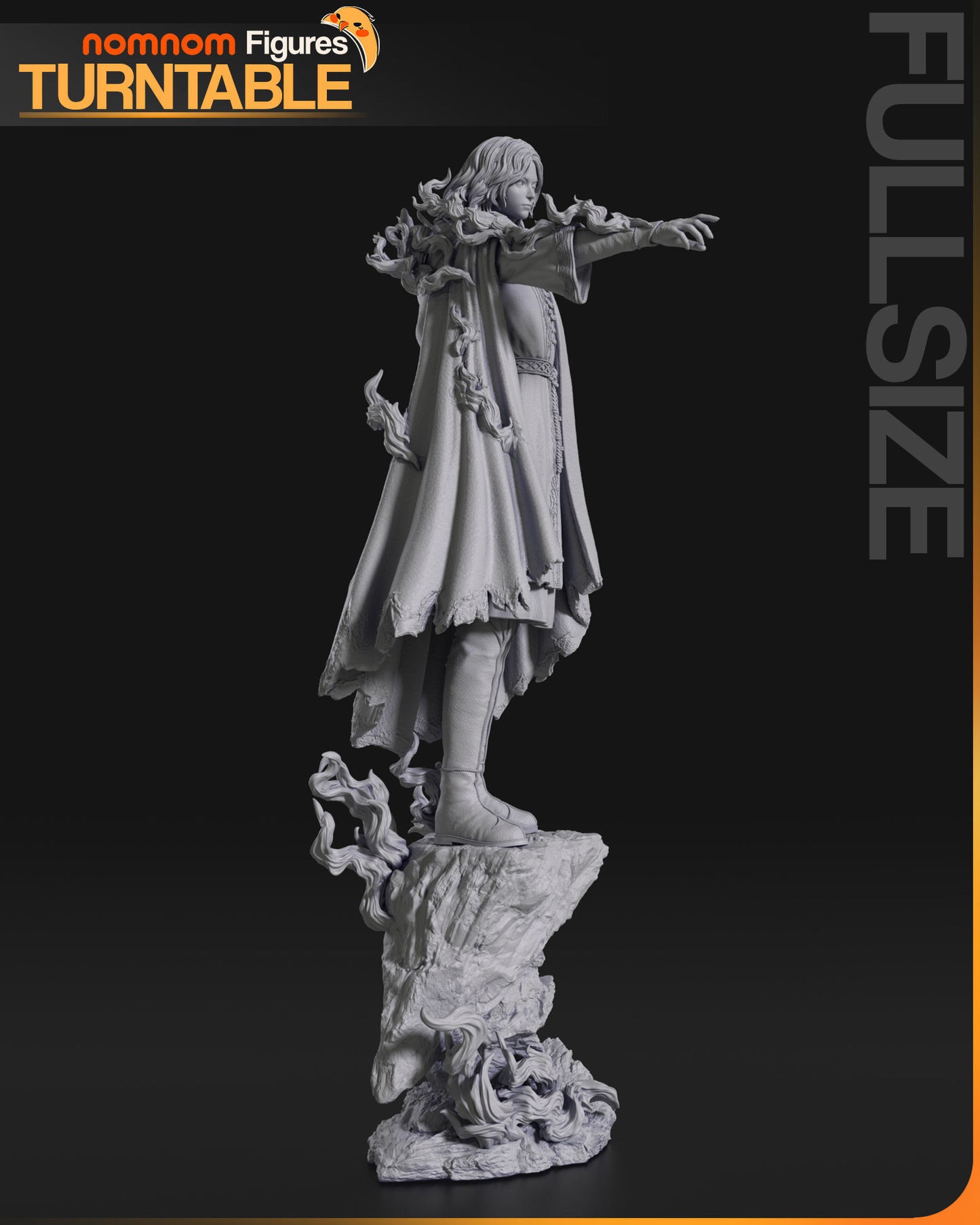 Melina | Resin Model or Bust Kit | DIY Elden Ring Mysterious Guide