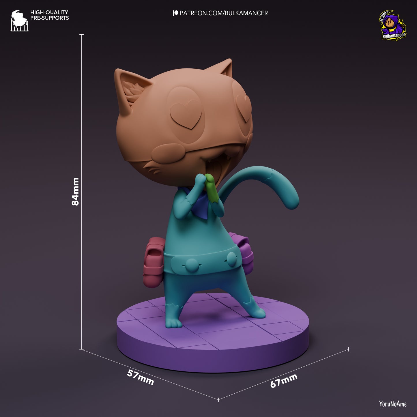 Morgana | 3.5-Inch Resin Model Kit | Persona 5 Phantom Thief Purrsona