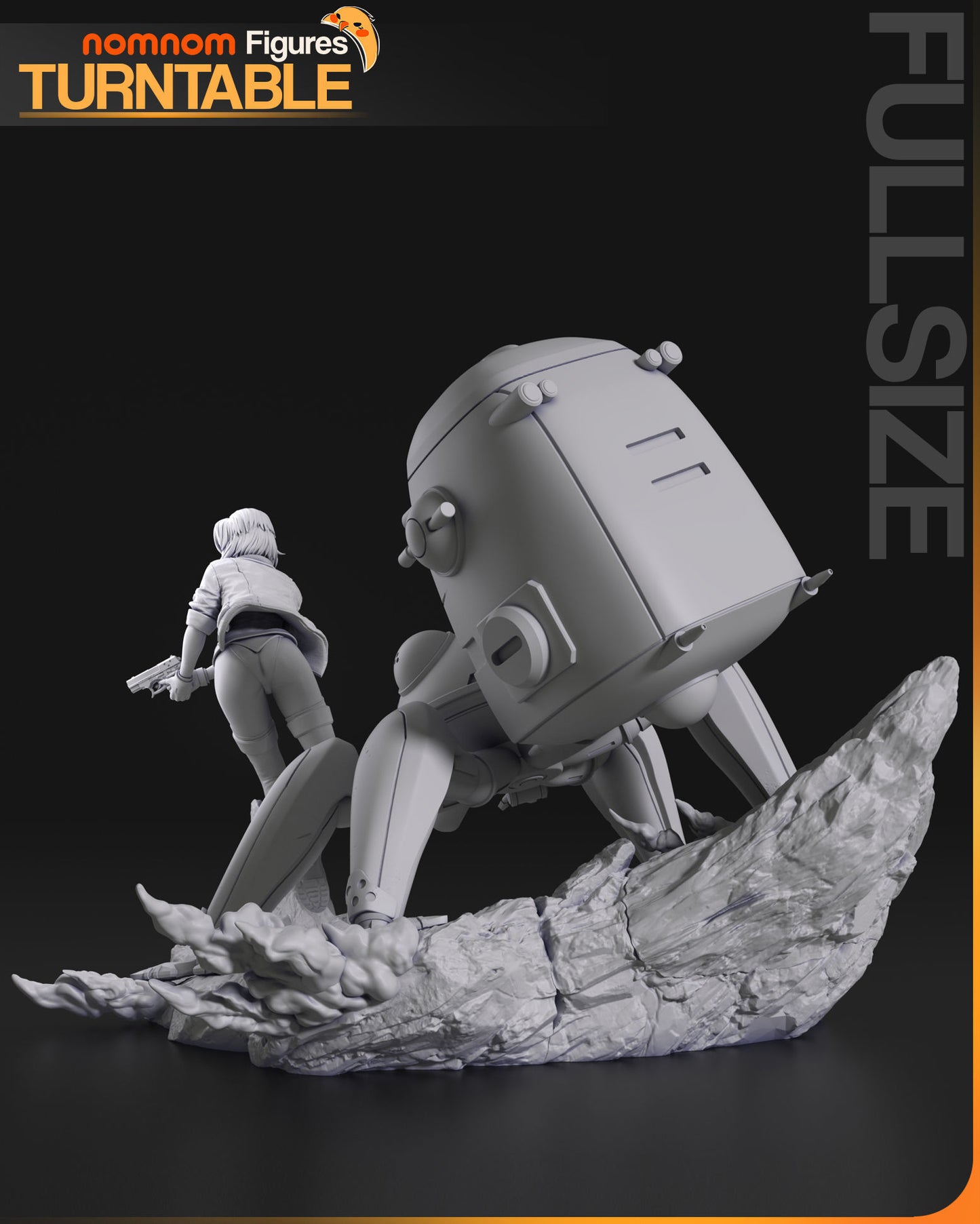 Motoko Kusanagi | Resin Model or Bust Kit | DIY Ghost in the Shell Cyborg