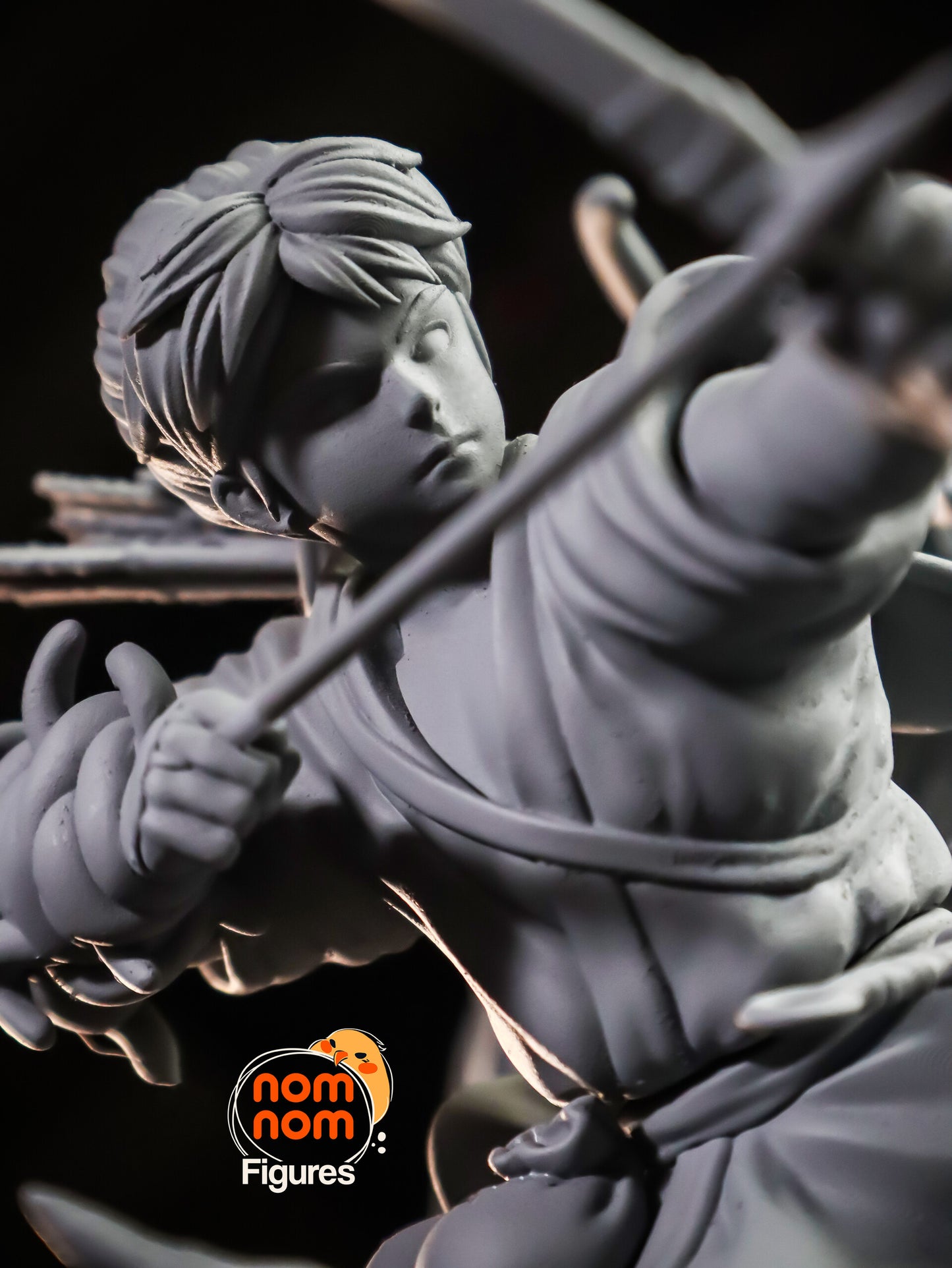 Ashitaka | 9.5-Inch Resin Model Kit | DIY Princess Mononoke Cursed Prince