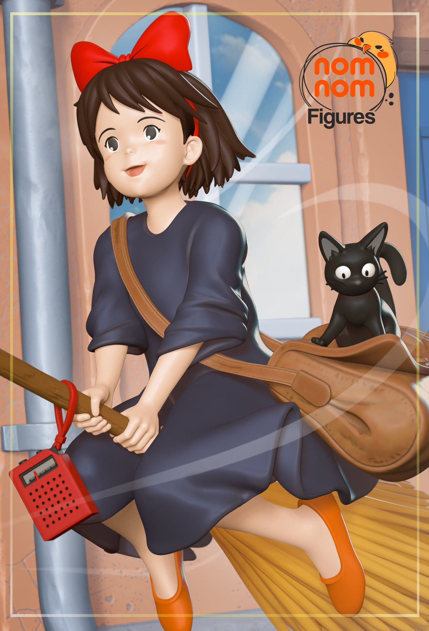 Kiki and Jiji | Resin Model or Bust Kit | DIY Kiki's Delivery Service Witch