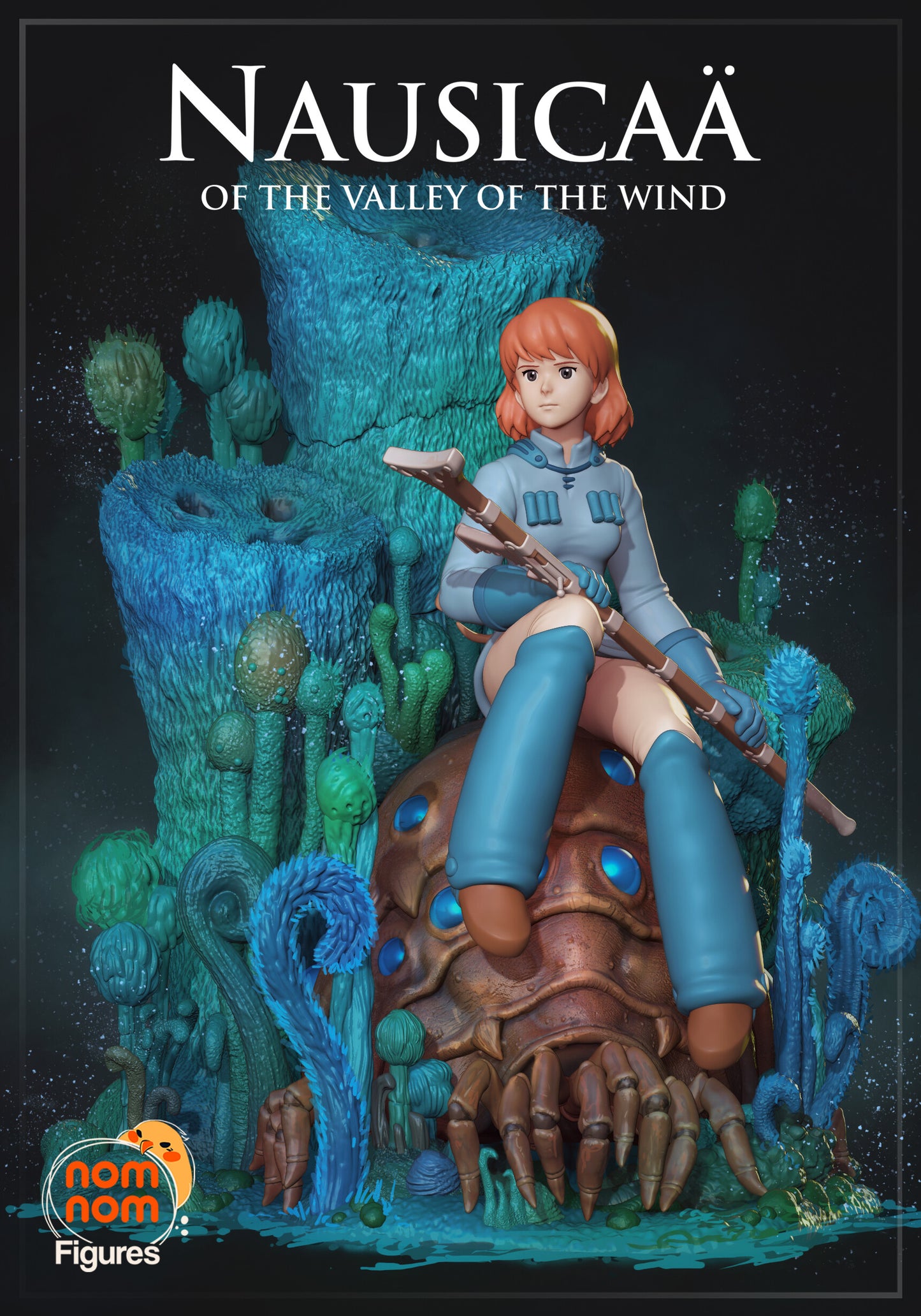 Nausicaa | 9-Inch Resin Model Kit | Studio Ghibli Environmental Warrior