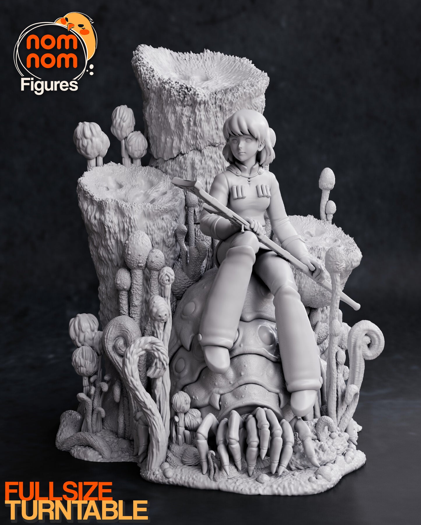 Nausicaa | 9-Inch Resin Model Kit | Studio Ghibli Environmental Warrior