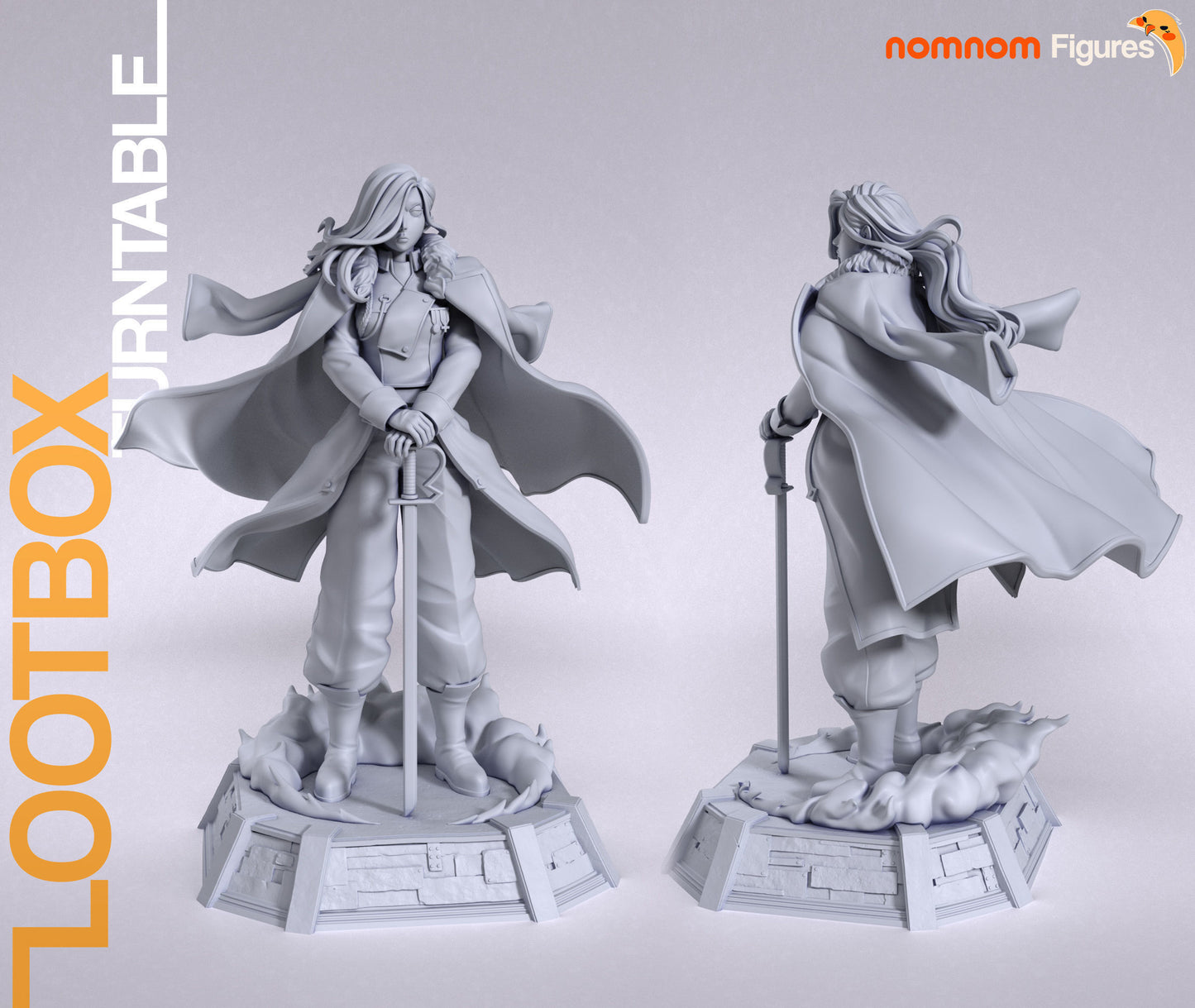 Olivier Armstrong | 8.5-Inch Resin Model Kit | DIY Fullmetal Alchemist Officer