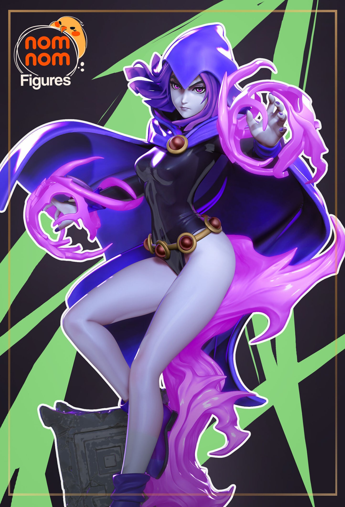 Raven | Resin Model or Bust Kit | DIY Teen Titans Dark Sorceress