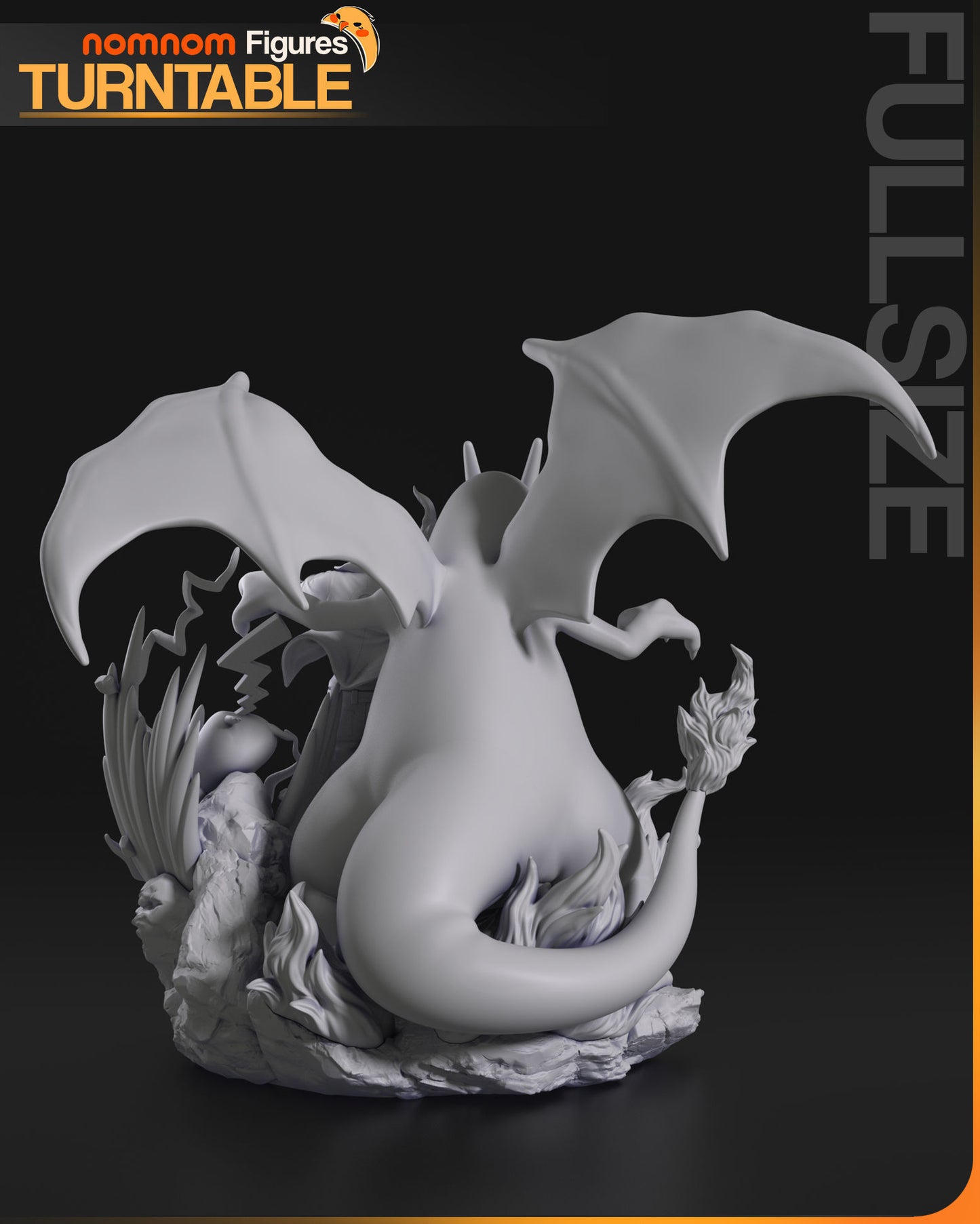 Red | Resin Model or Bust Kit | DIY Pokemon Champion Trainer