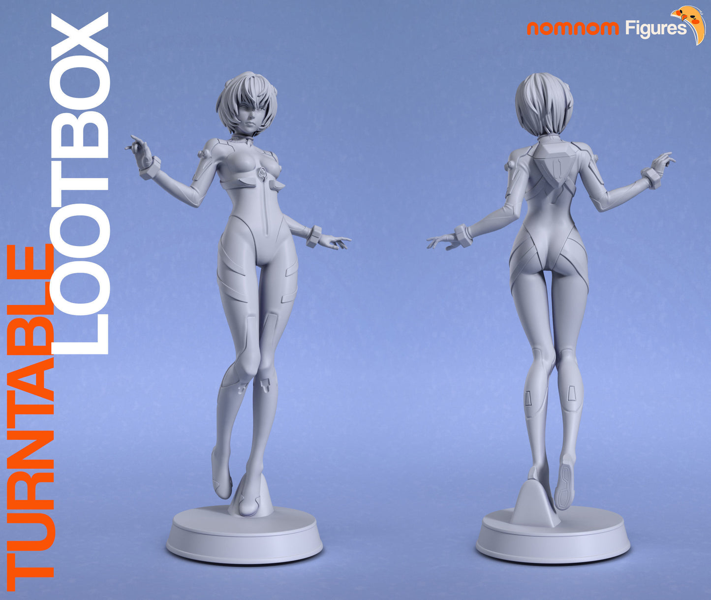 Rei Ayanami | 7.5-Inch Resin Model Kit | DIY Neon Genesis Evangelion Pilot