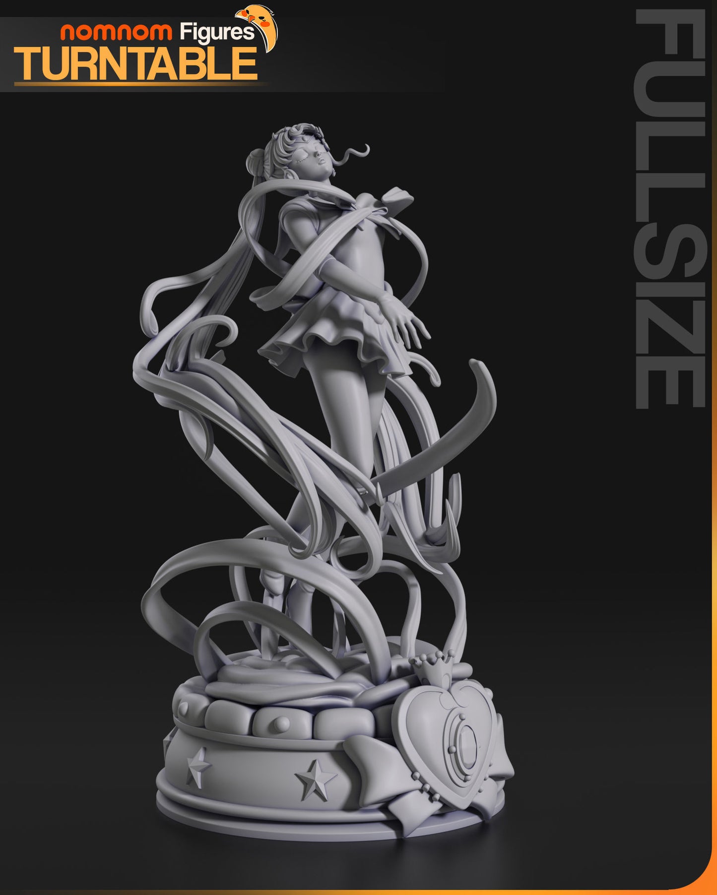 Sailor Moon | Resin Model or Bust Kit | DIY Sailor Moon Guardian of Love and Justice