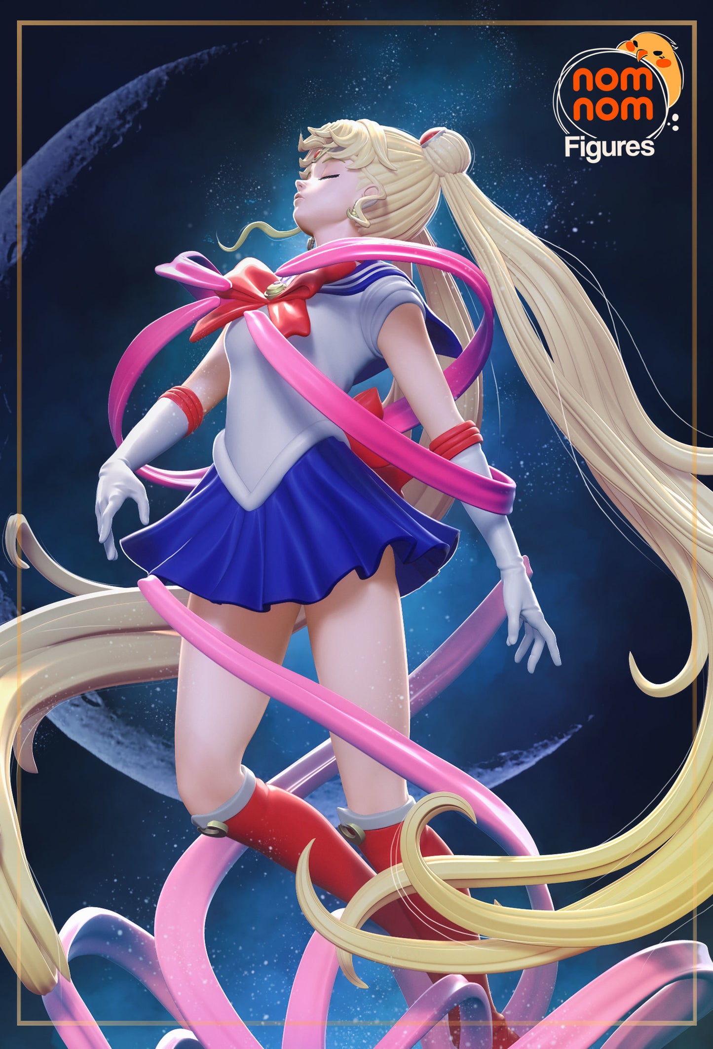 Sailor Moon | Resin Model or Bust Kit | DIY Sailor Moon Guardian of Love and Justice