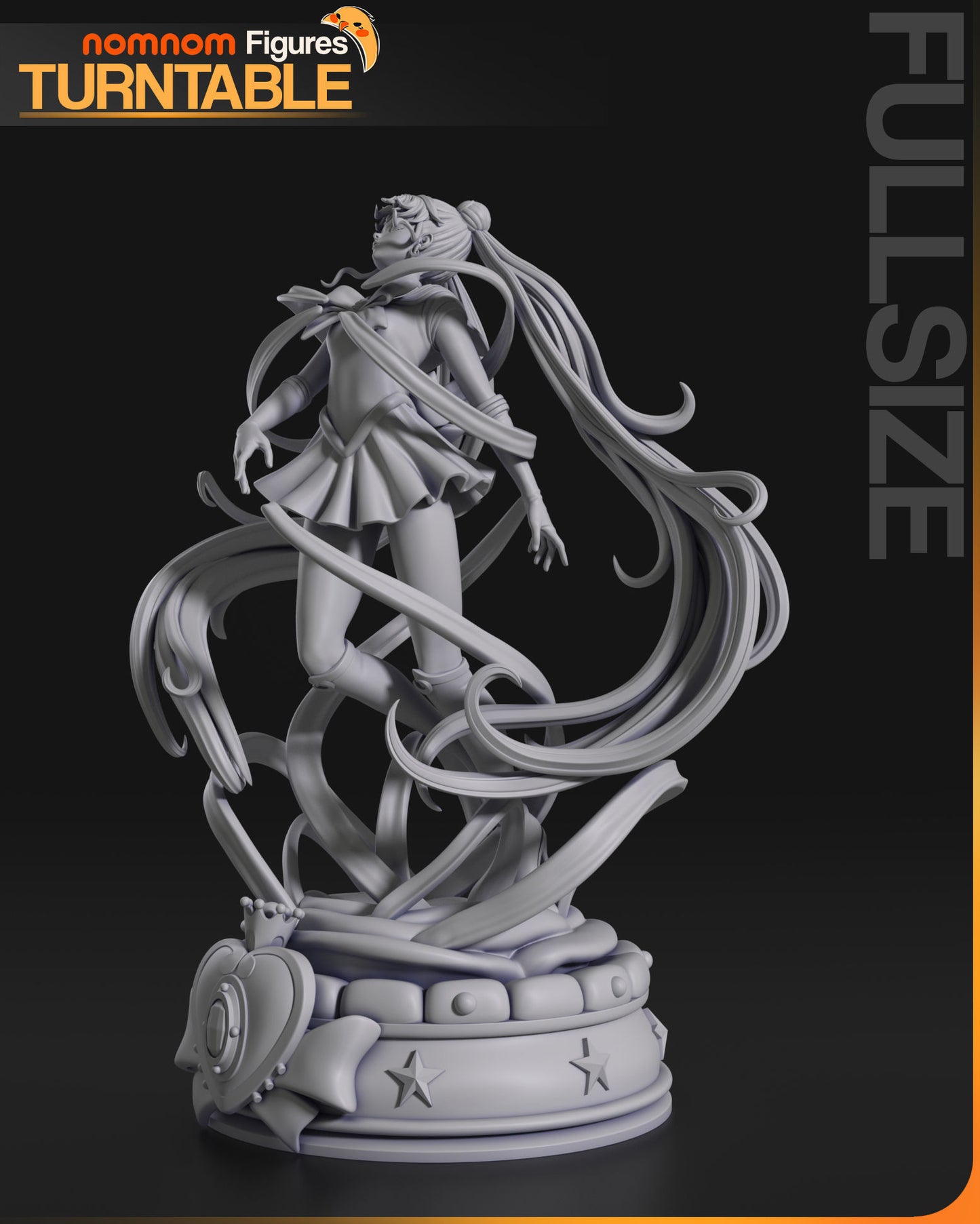 Sailor Moon | Resin Model or Bust Kit | DIY Sailor Moon Guardian of Love and Justice