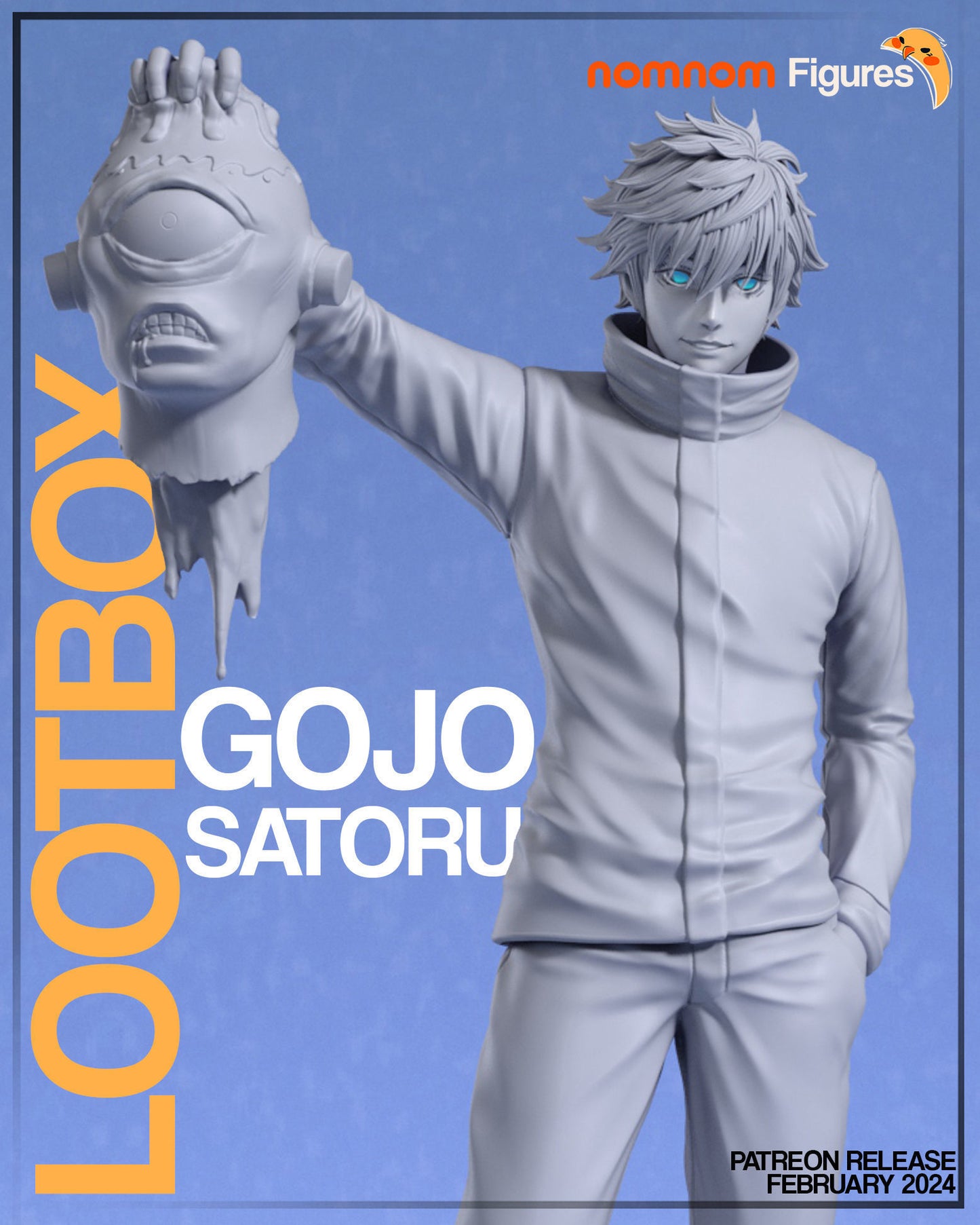 Satoru Gojo | 7-Inch Resin Model Kit | DIY Jujutsu Kaisen Strongest Sorcerer