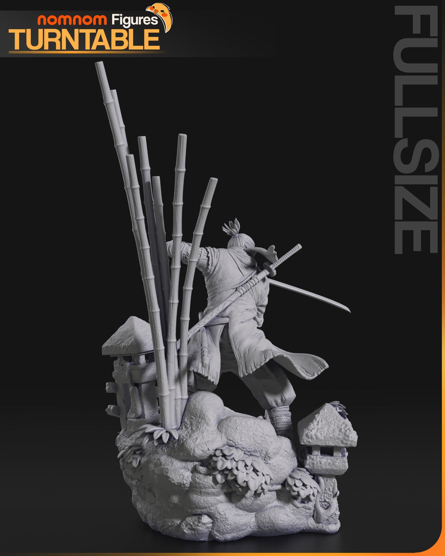 Sekiro | Resin Model or Bust Kit | DIY Sekiro: Shadows Die Twice Warrior