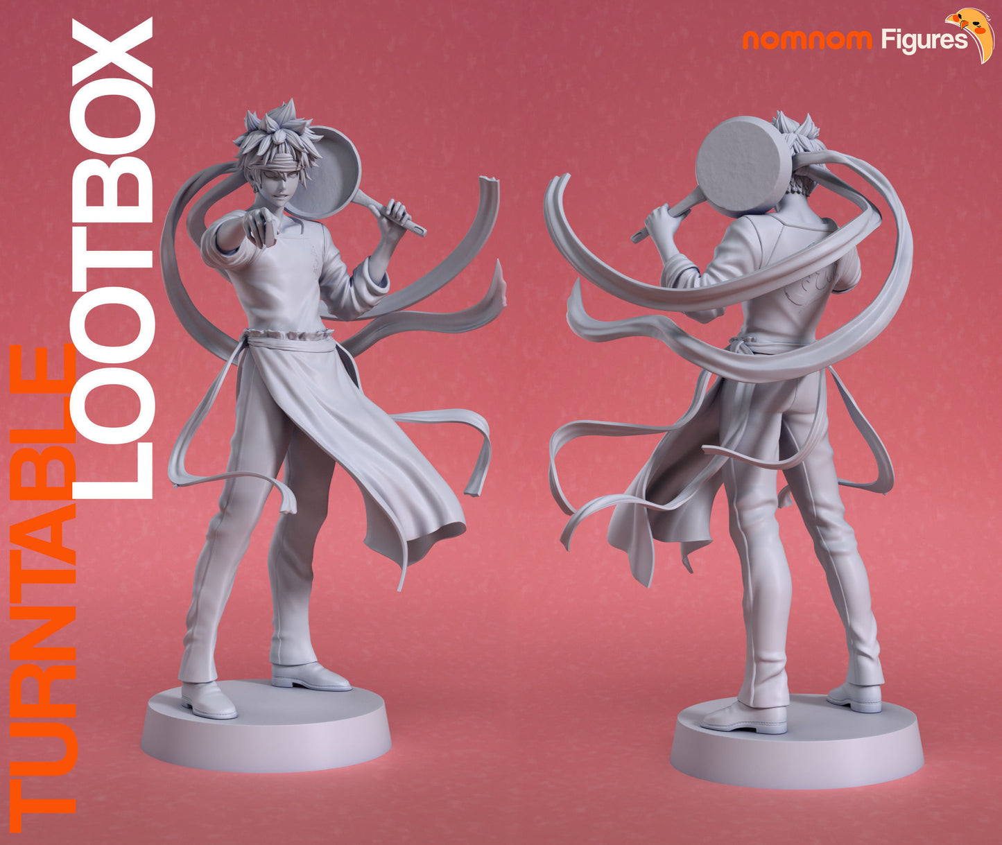 Soma Yukihira | 9-Inch Resin Model Kit | DIY Shokugeki no Soma Culinary Prodigy