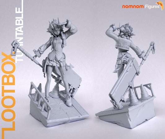 Soukaku | 7.5-Inch Resin Model Kit | DIY Zenless Zone Zero Character