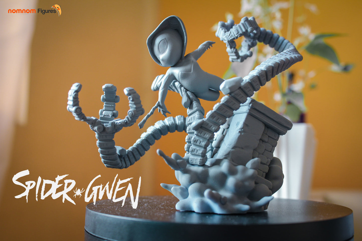 Chibi Spider-Verse Set | 6 Resin Model Kits | DIY Multiverse Spider Heroes